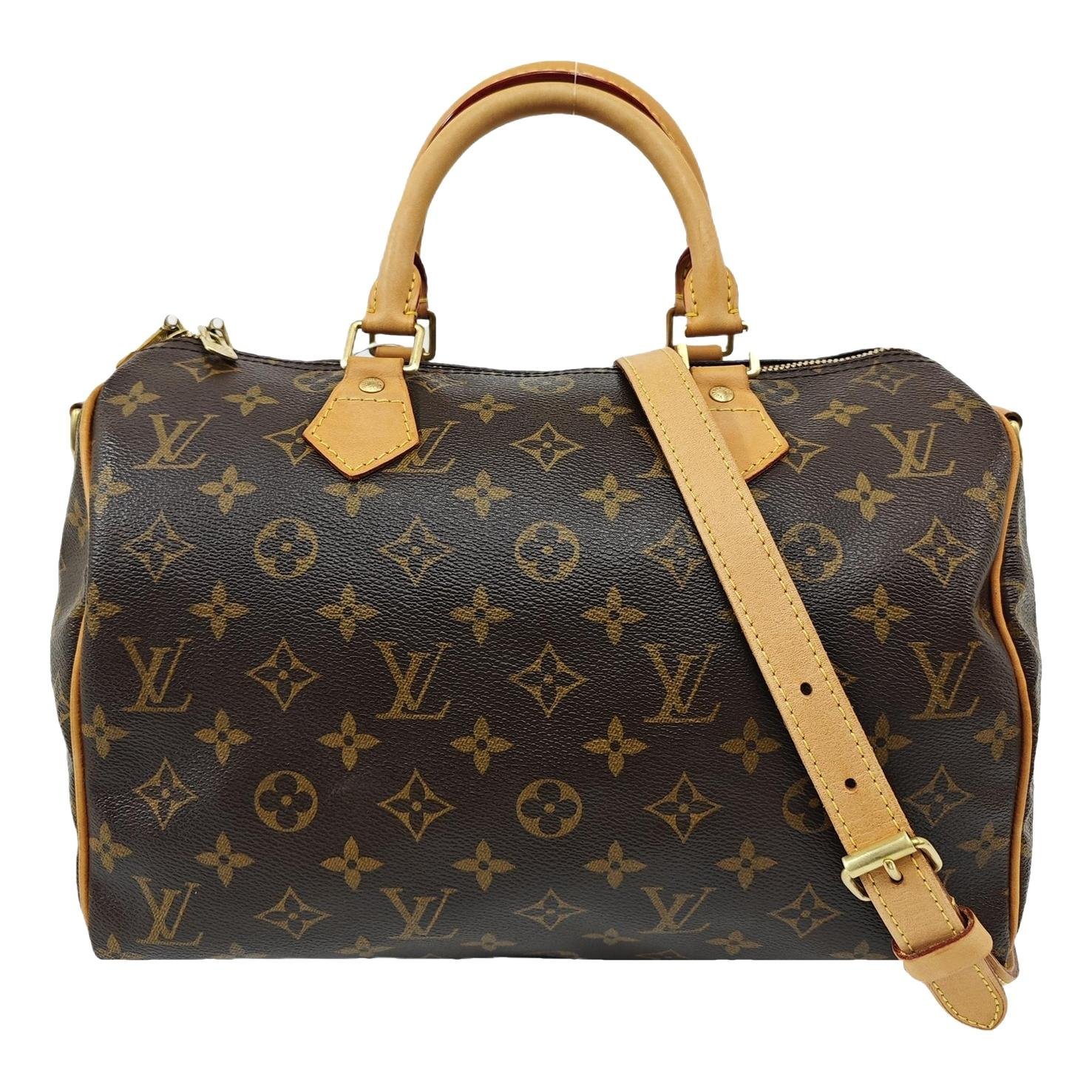 Nano Speedy / Mini HL leather handbag