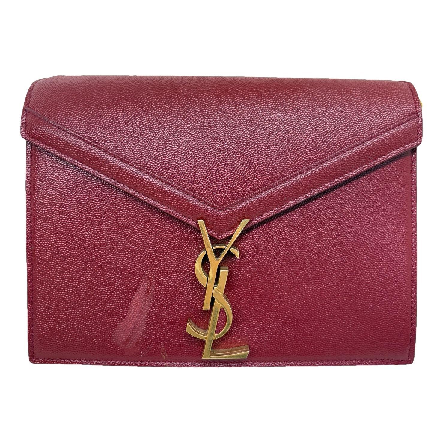 Envelope leather crossbody bag