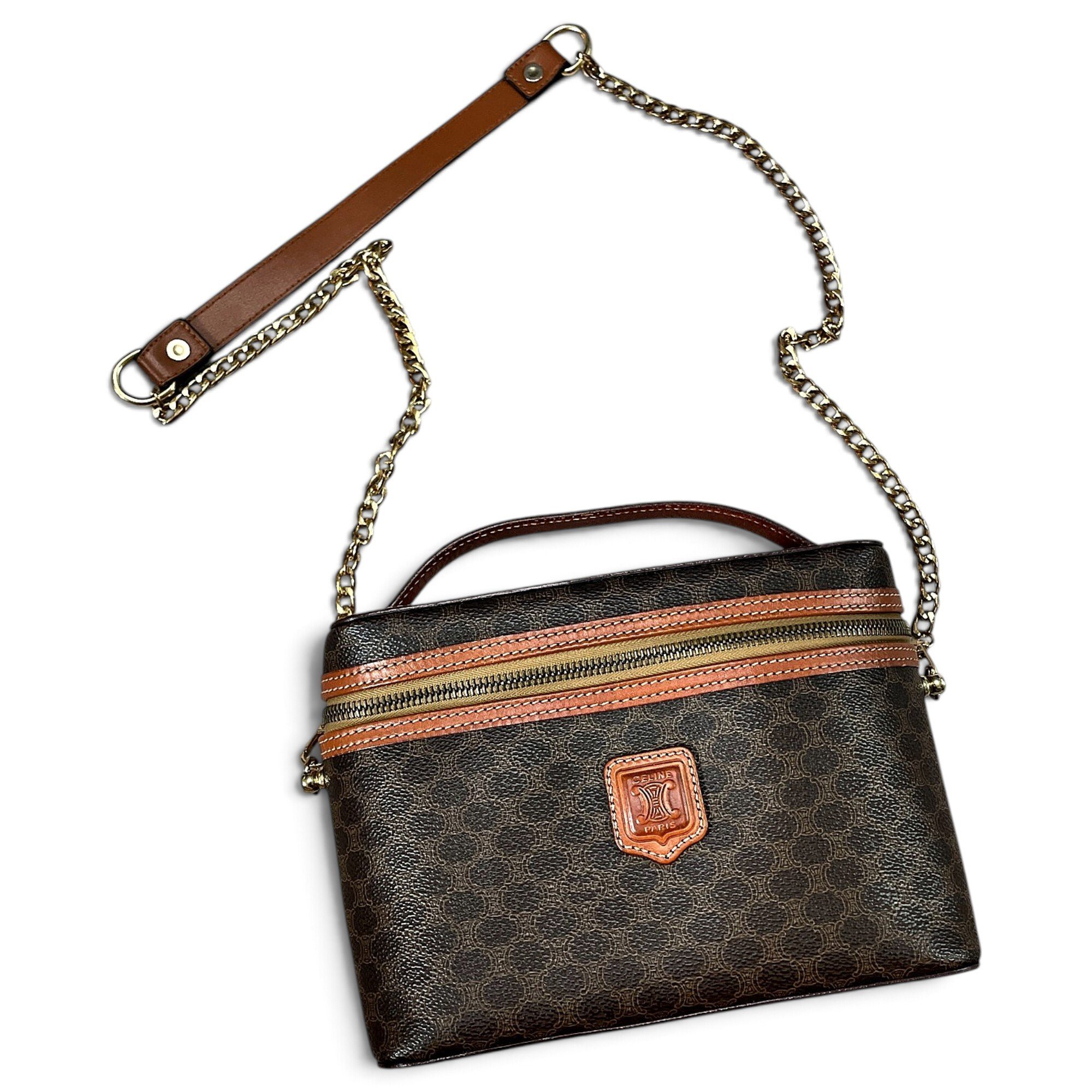 Crécy Vintage leather handbag