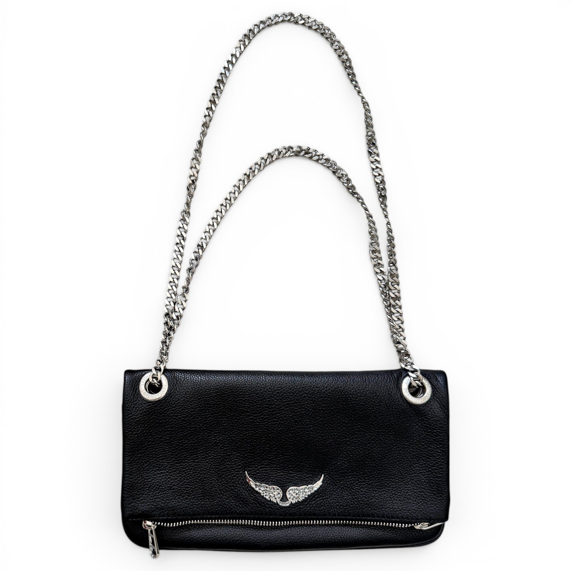Rock leather handbag