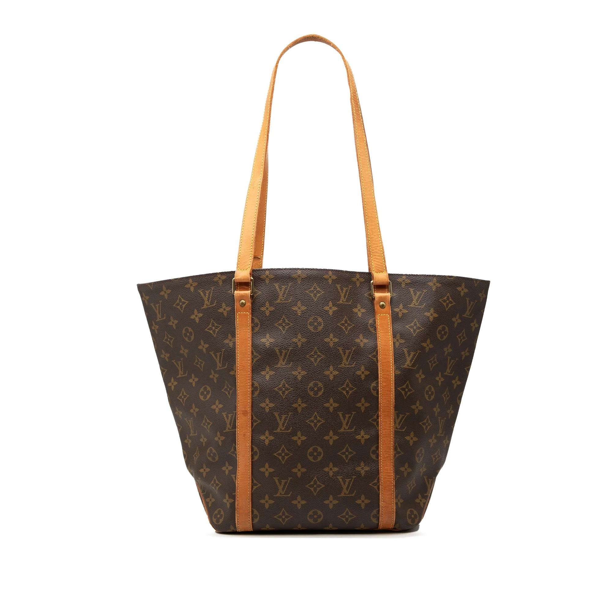 Shopping leather handbag