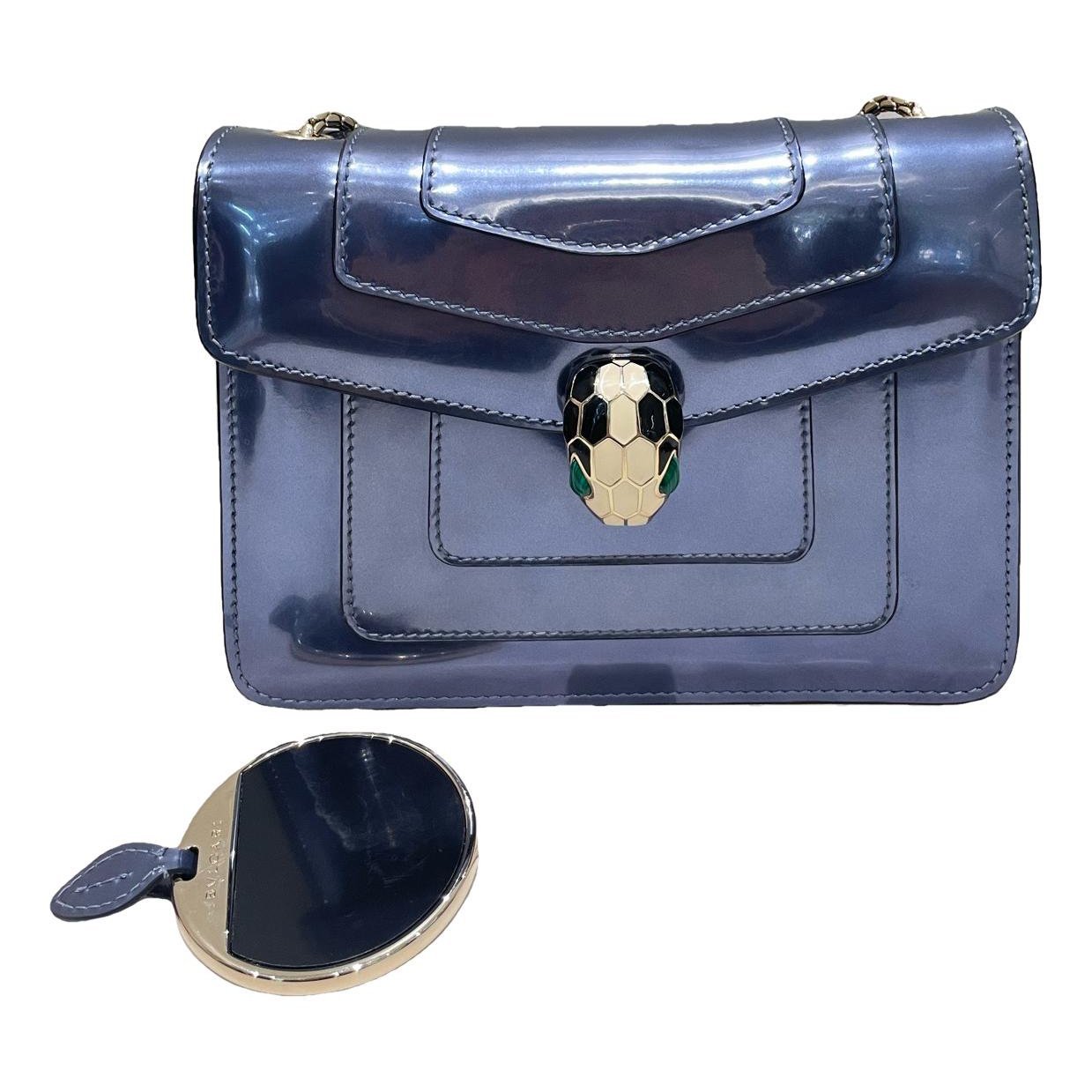 Bvlgari Serpenti leather handbag