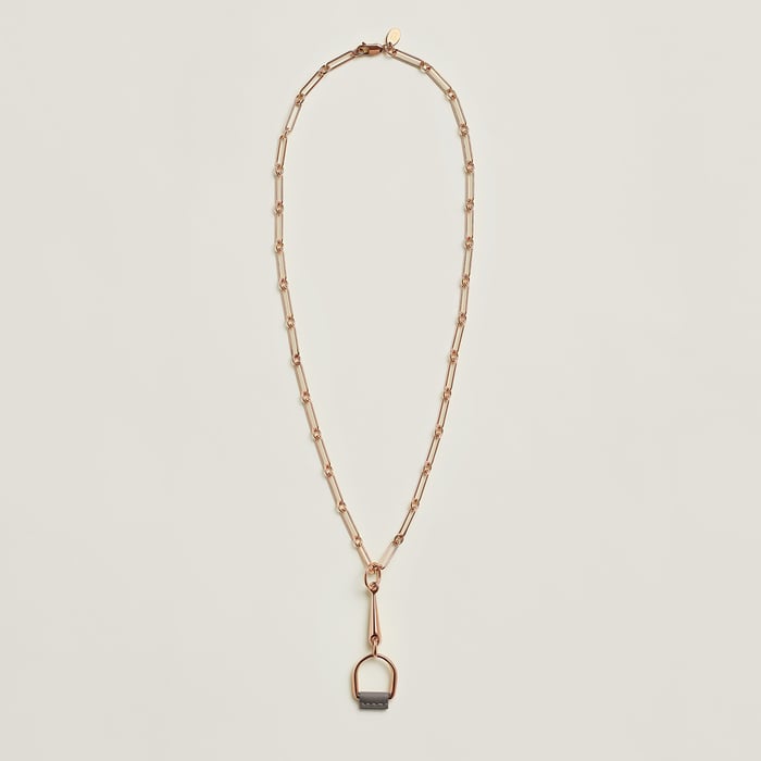 Gris Meyer Heritage Equestre Pendant, Small Model