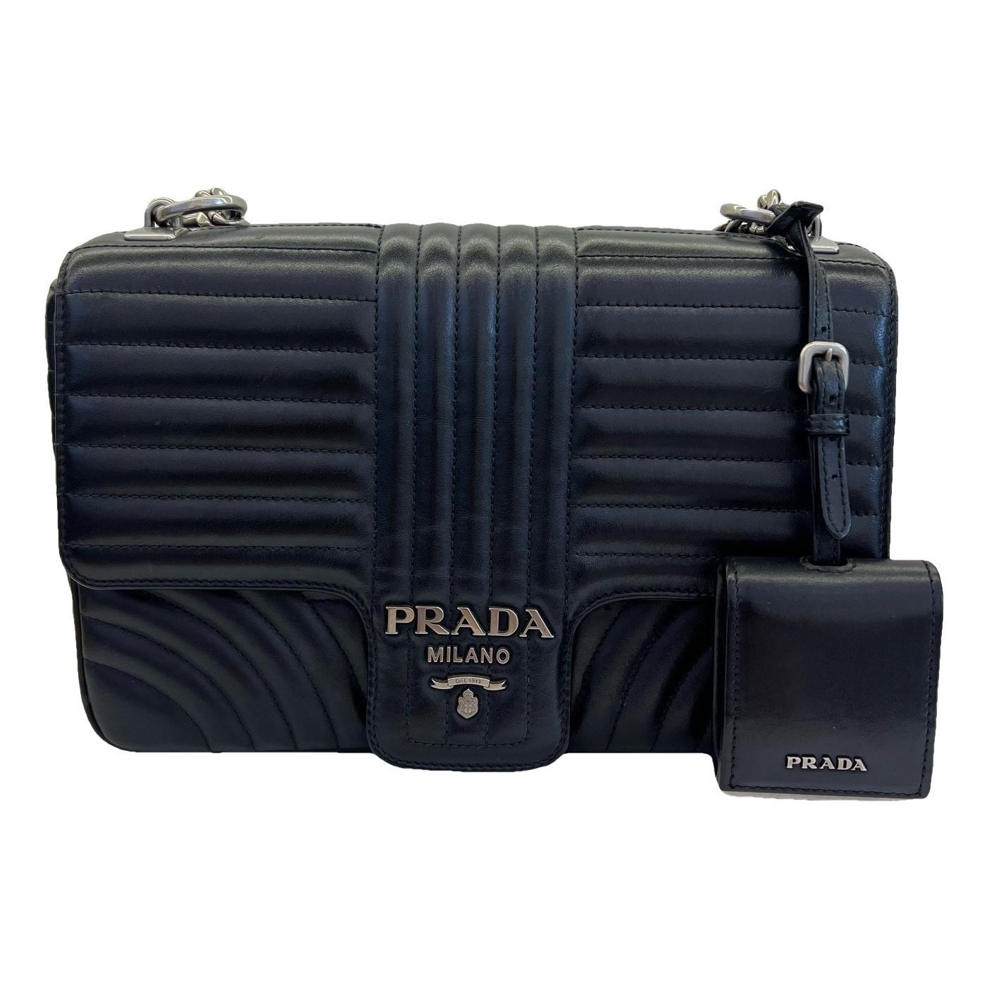 Diagramme leather handbag