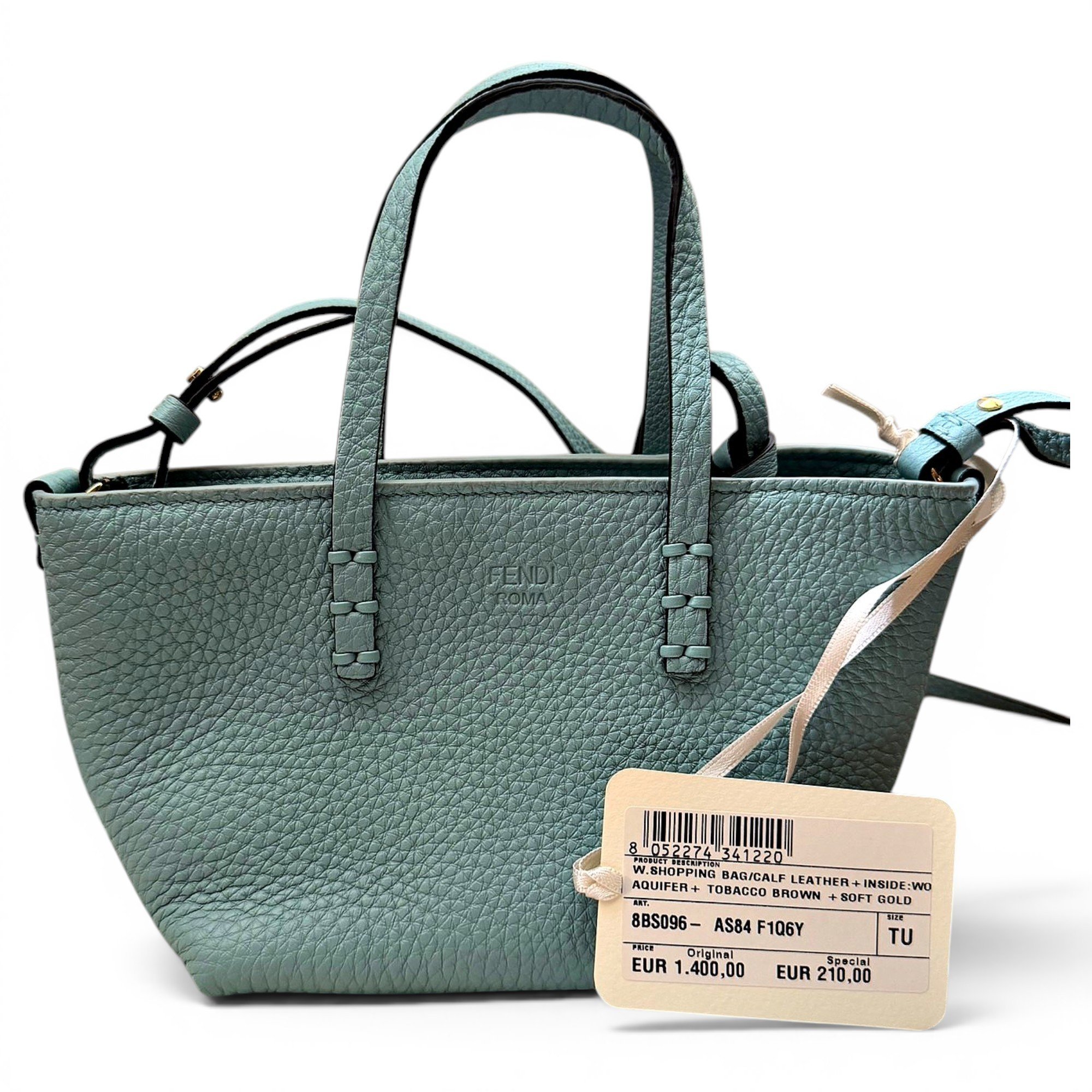 Leather tote