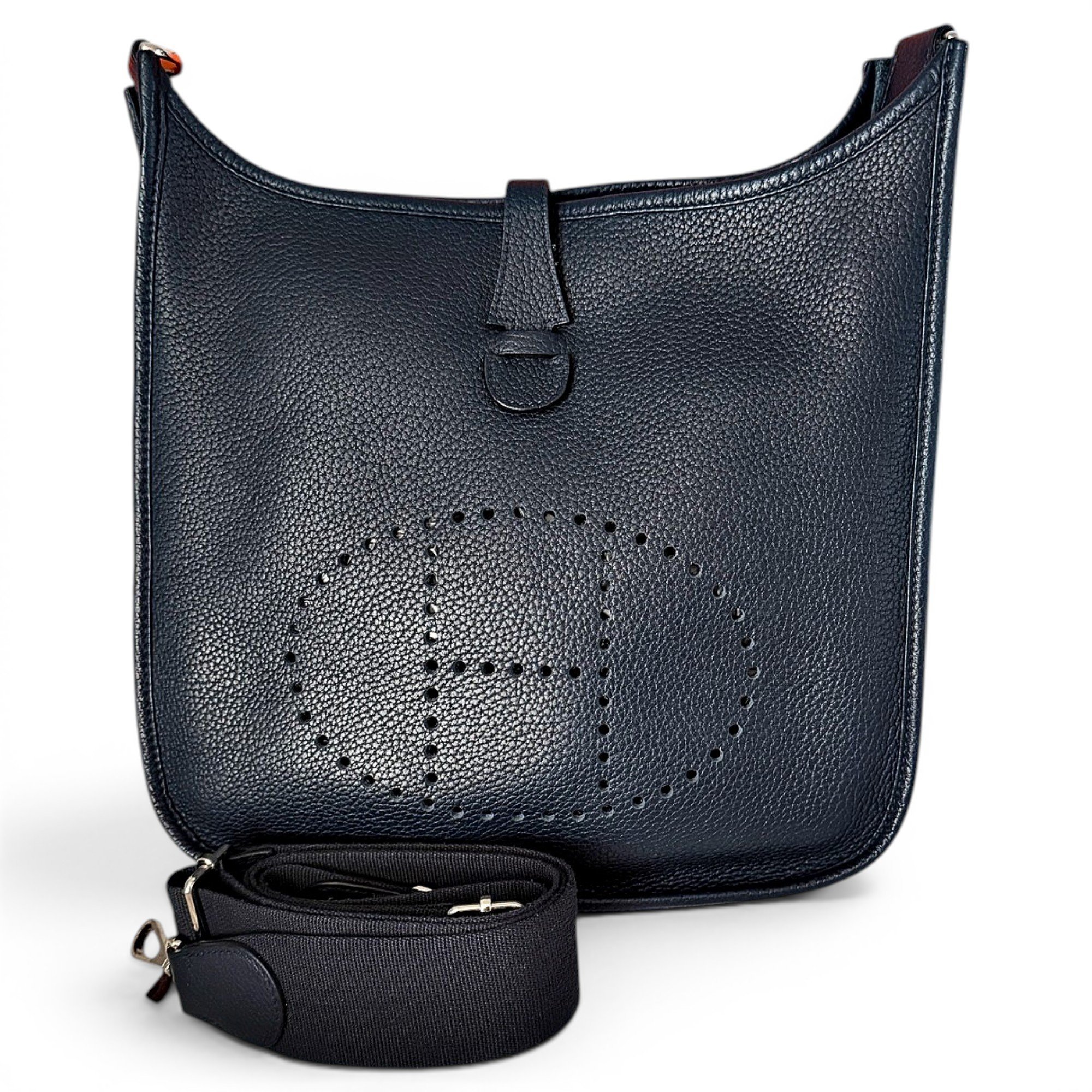 Evelyne leather handbag