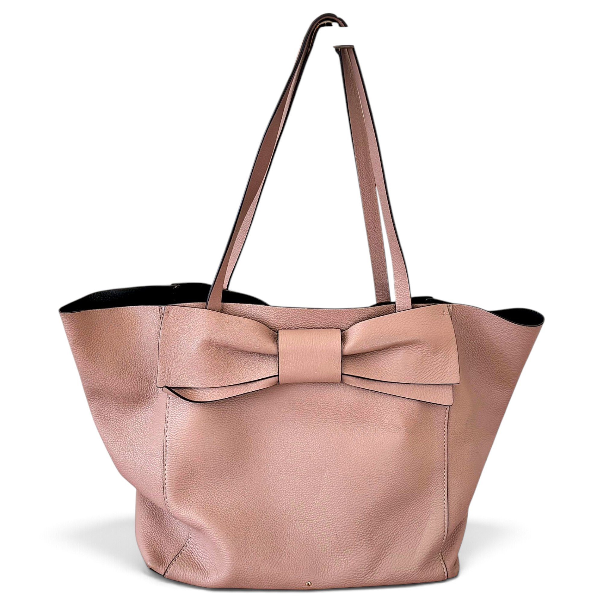 Leather tote