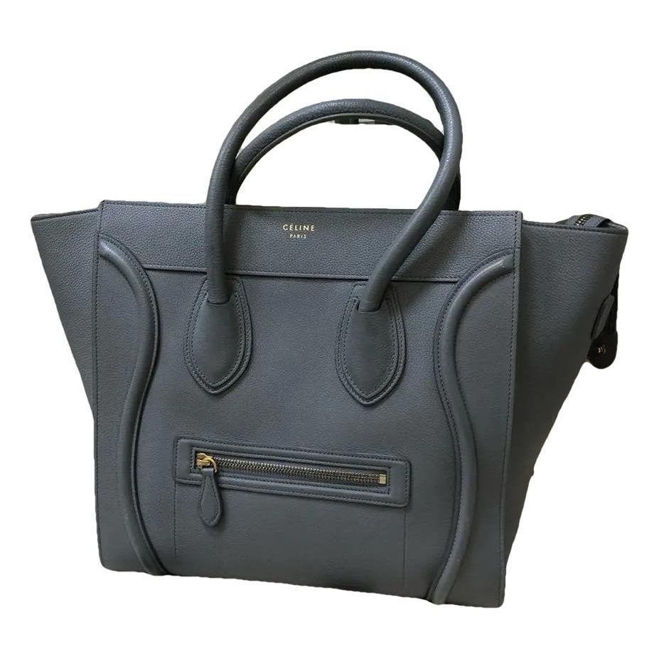 Luggage leather handbag