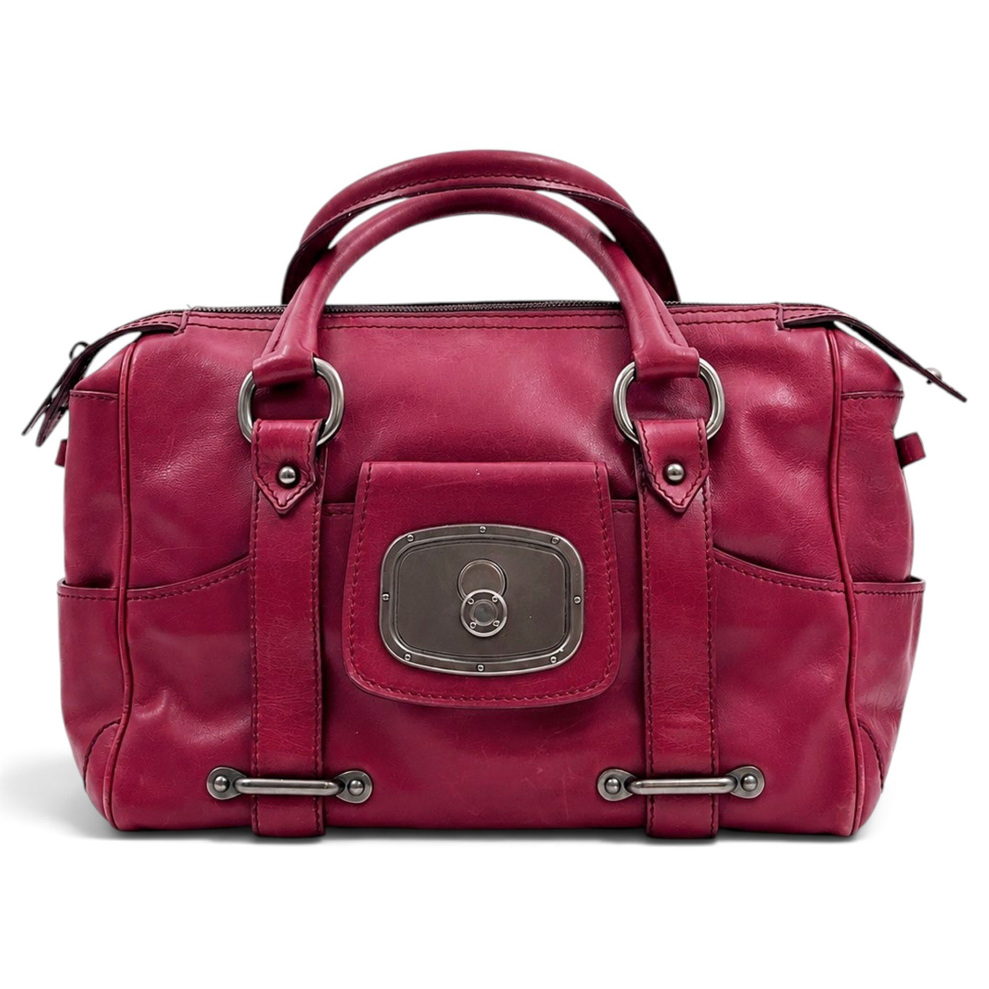 Leather handbag