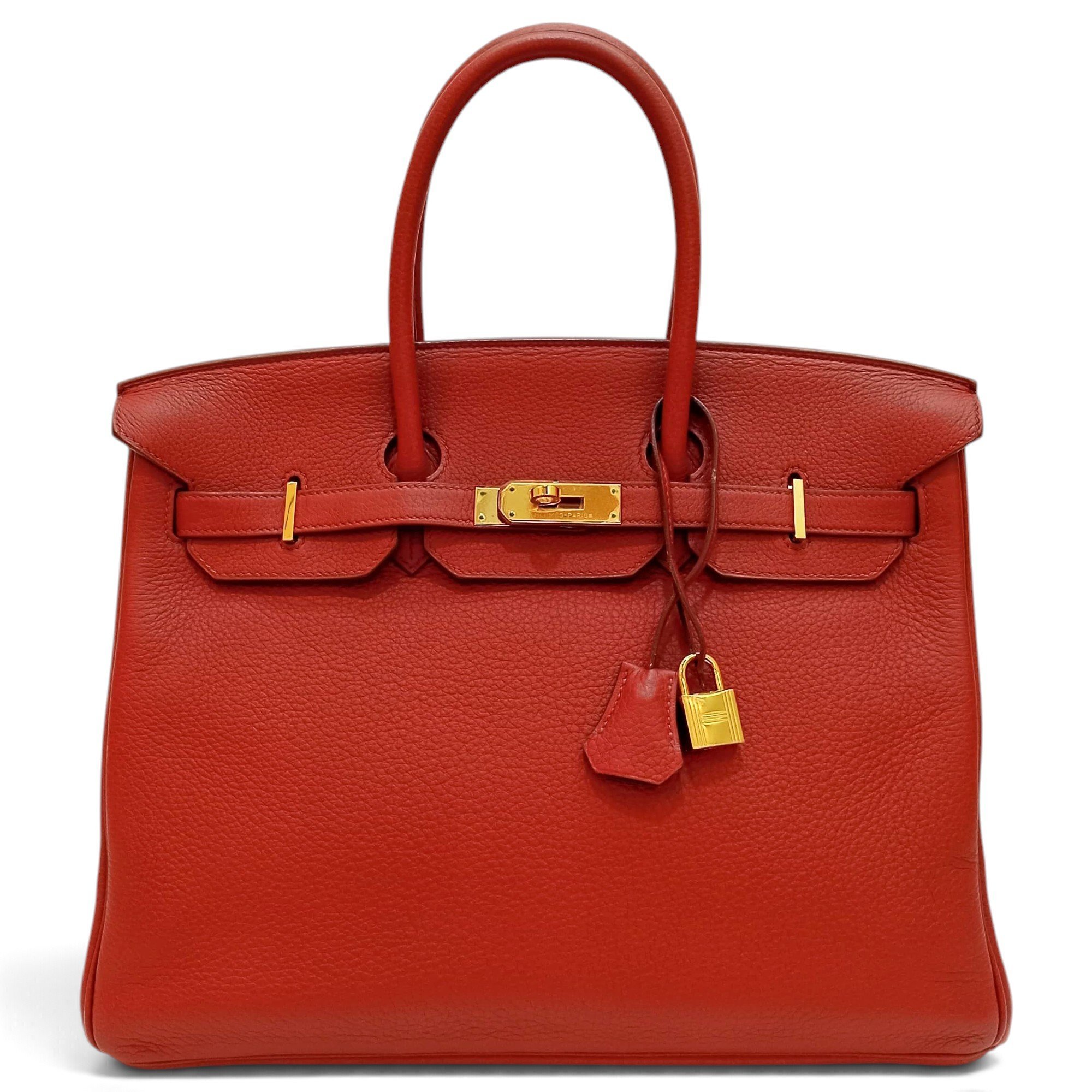 Birkin 35 leather bag
