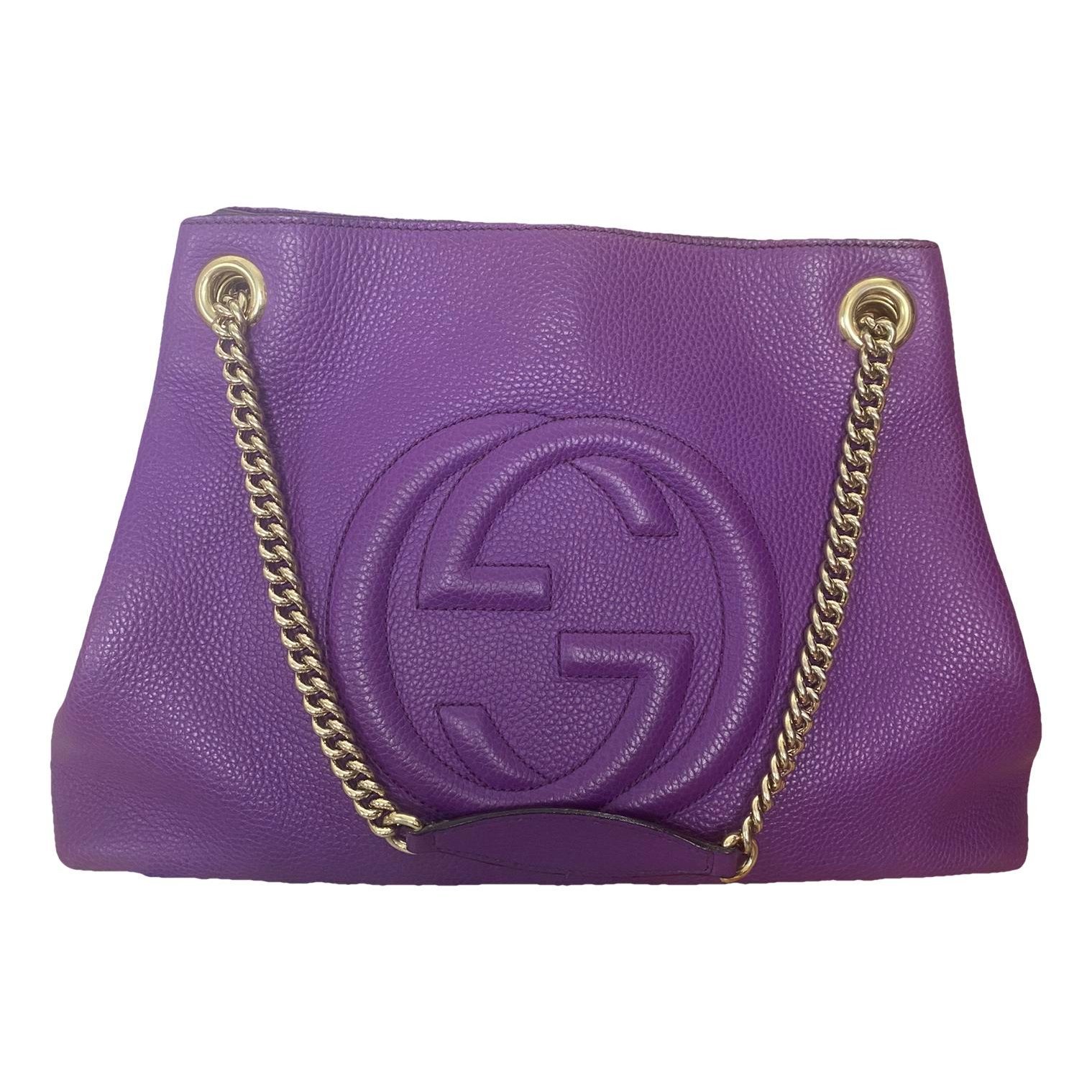 Soho leather tote
