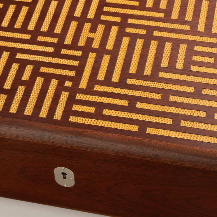 Sésame Casaque H En Dedale Lezard Watch Box