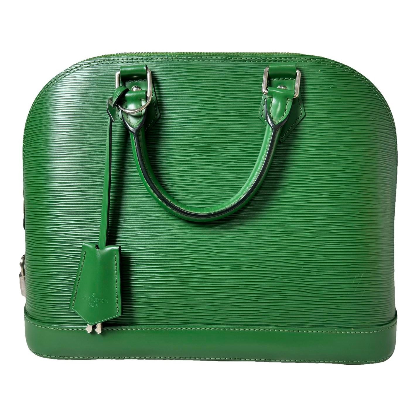 Alma leather handbag