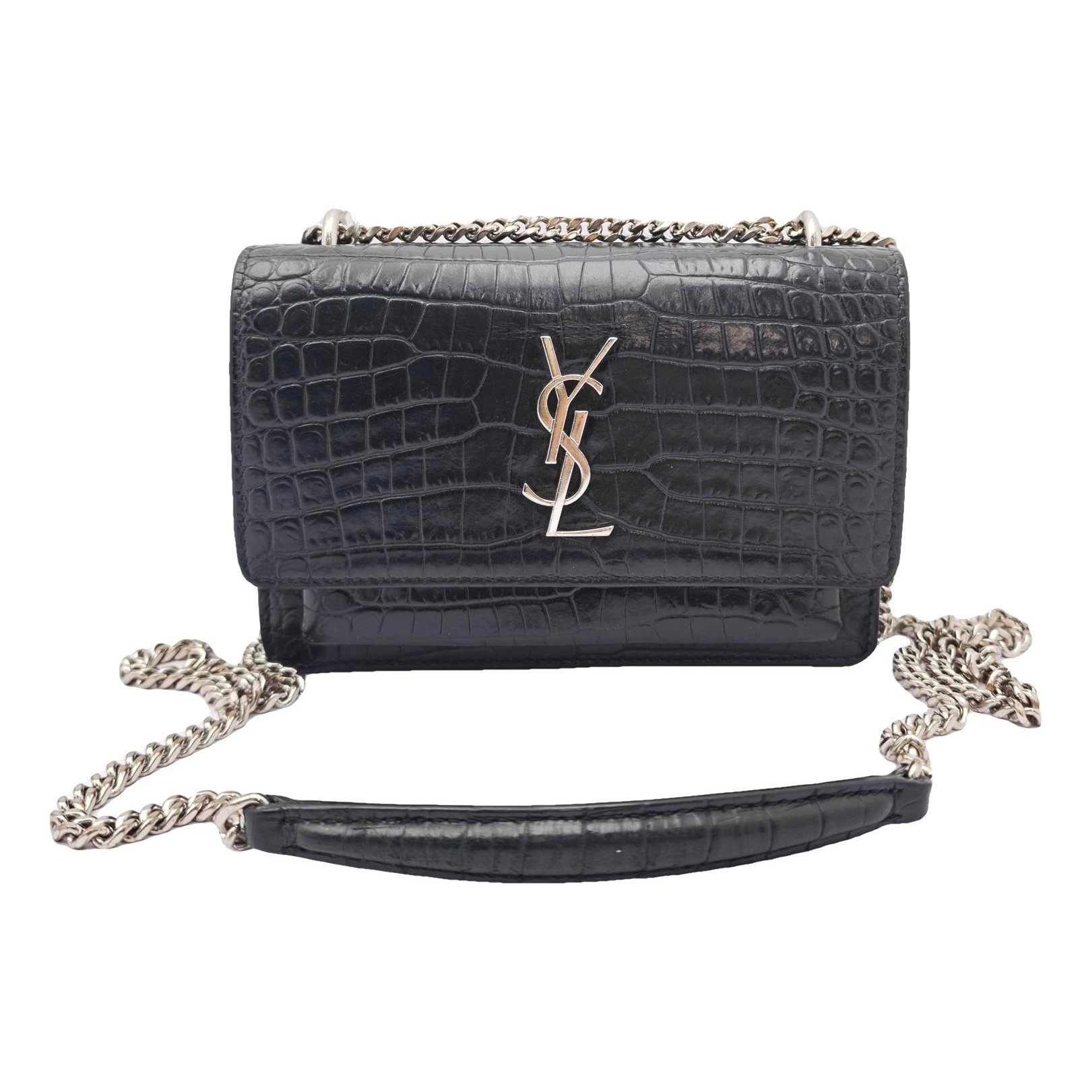Sunset leather handbag