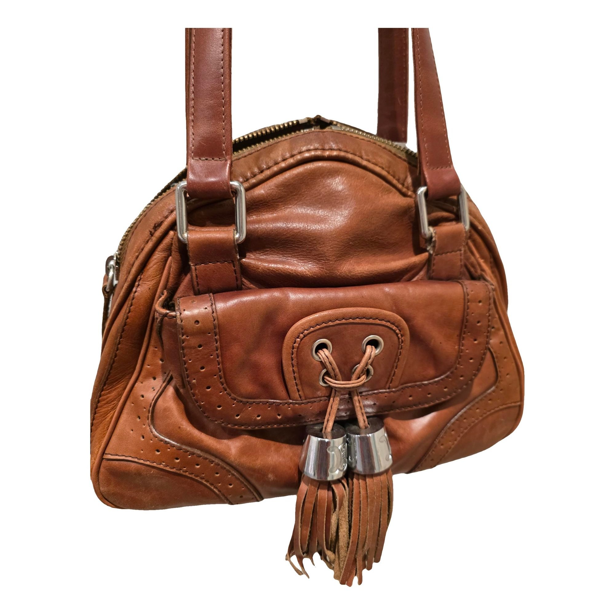 Leather handbag