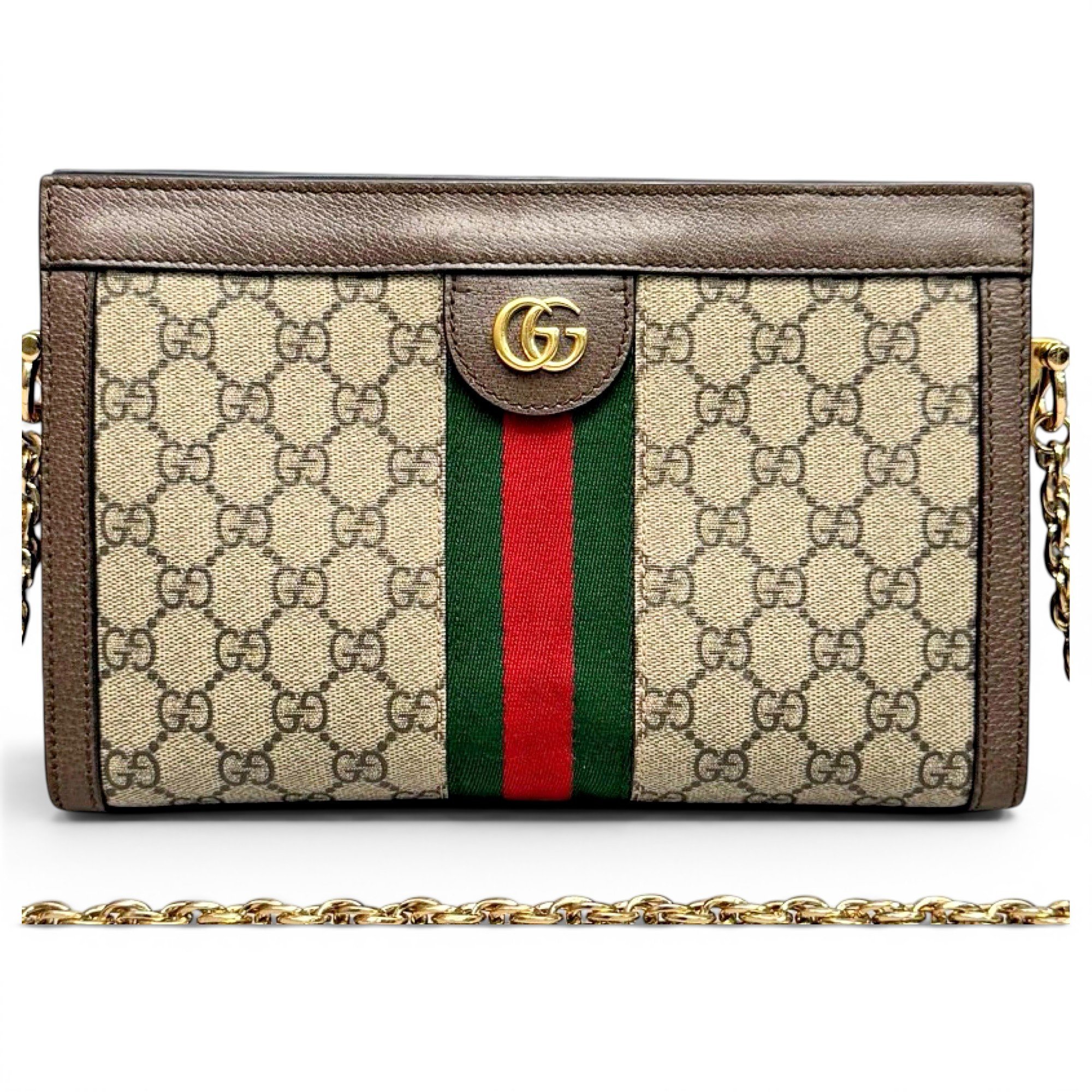 Ophidia leather handbag