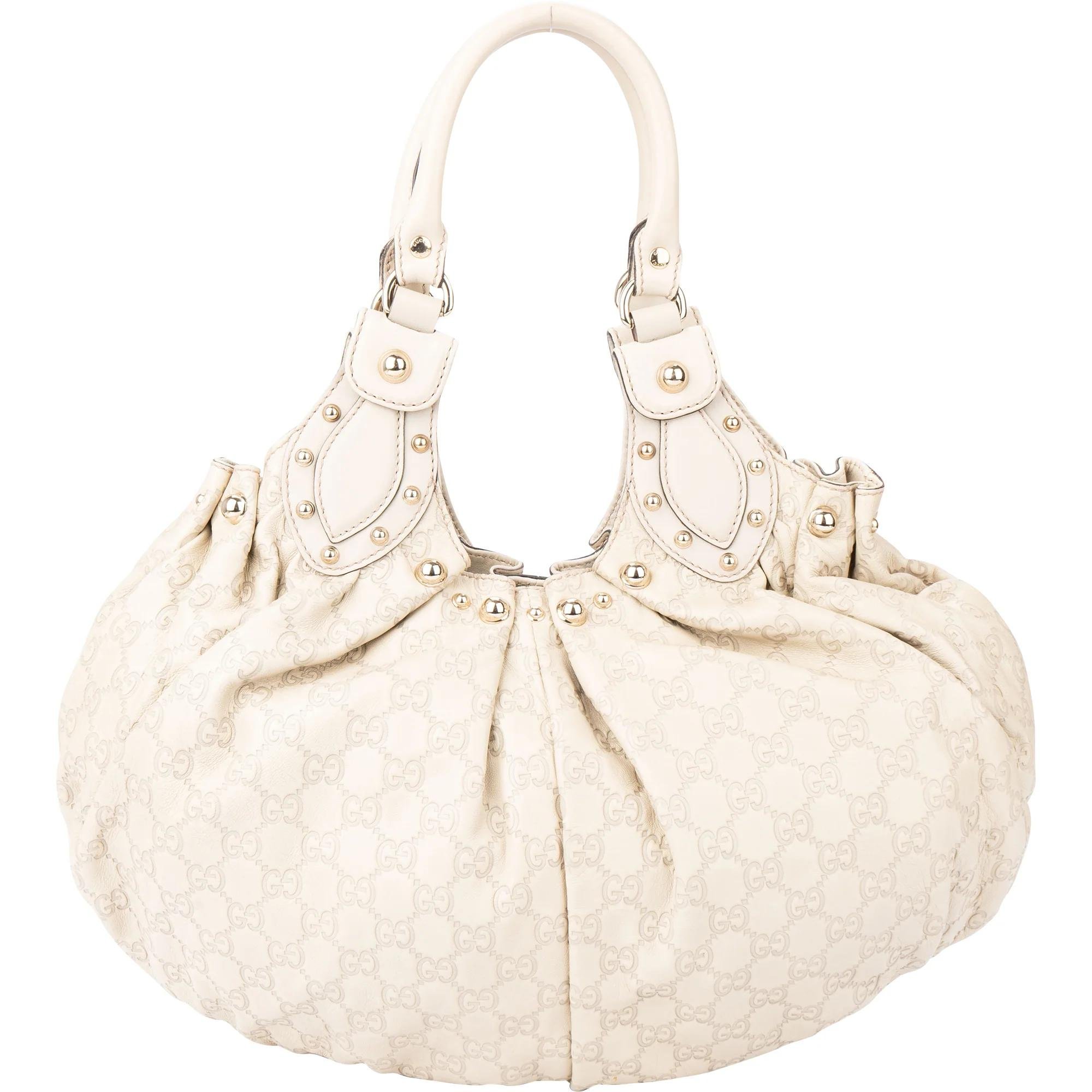 Hobo leather handbag
