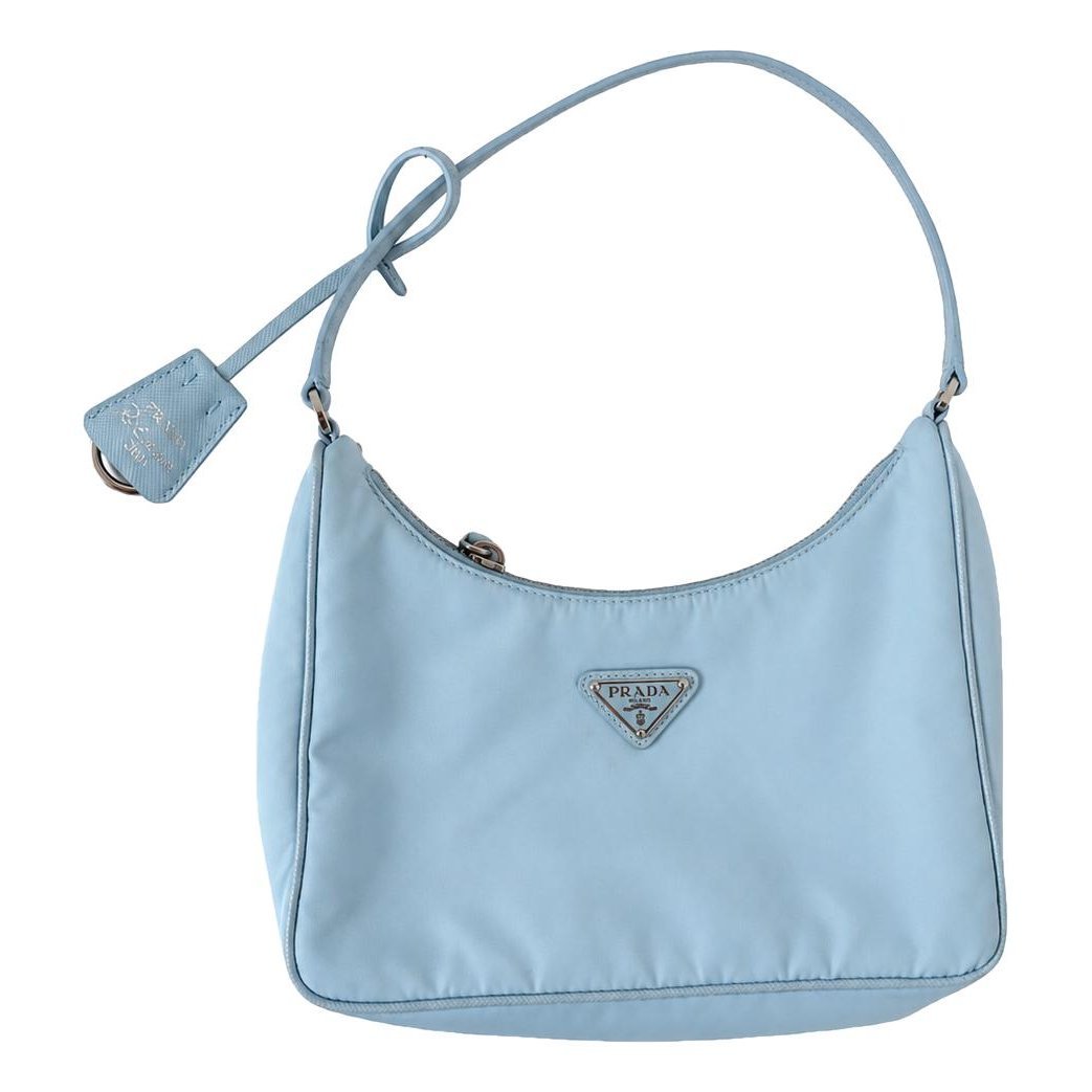 Re-edition cloth clutch bag