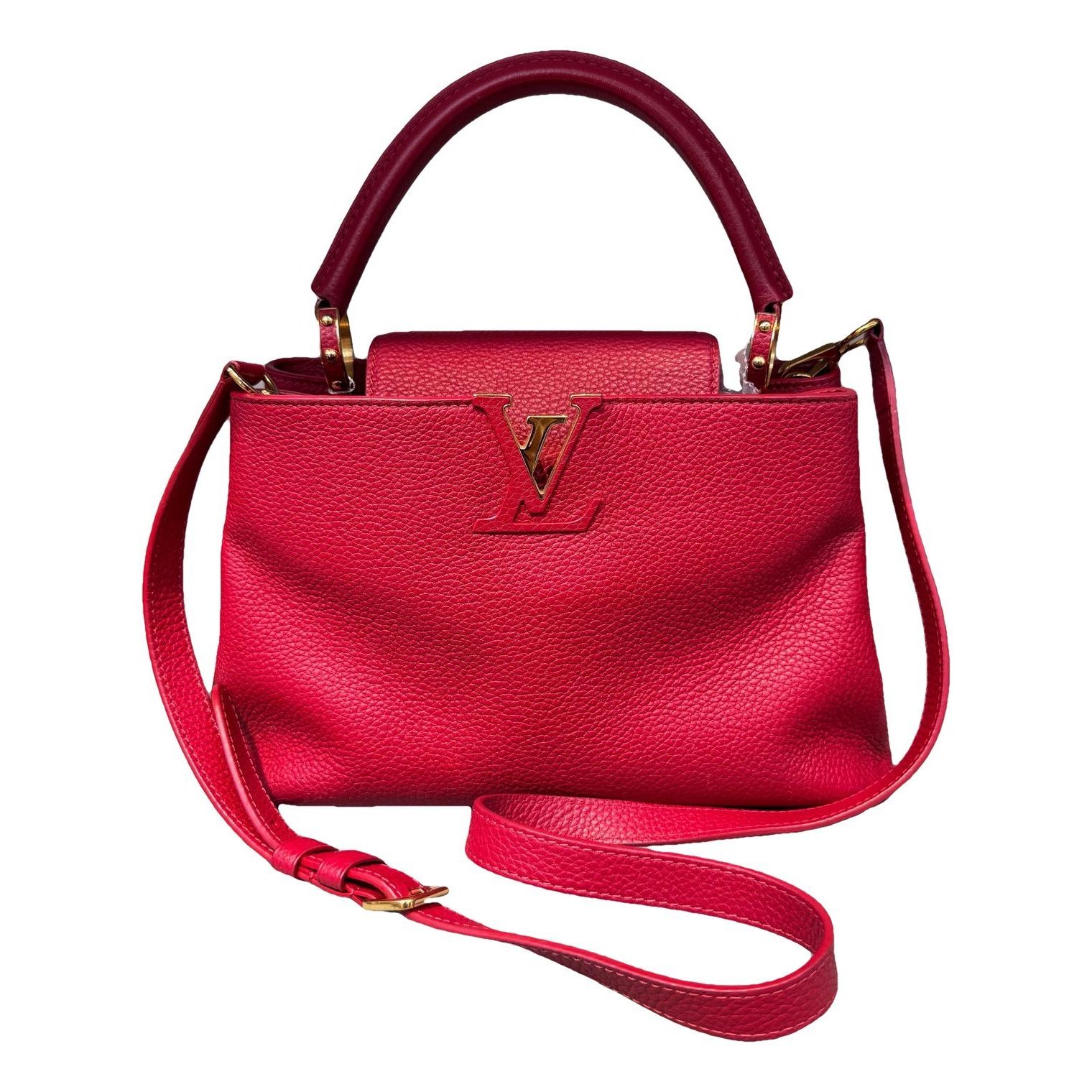 Capucines leather handbag