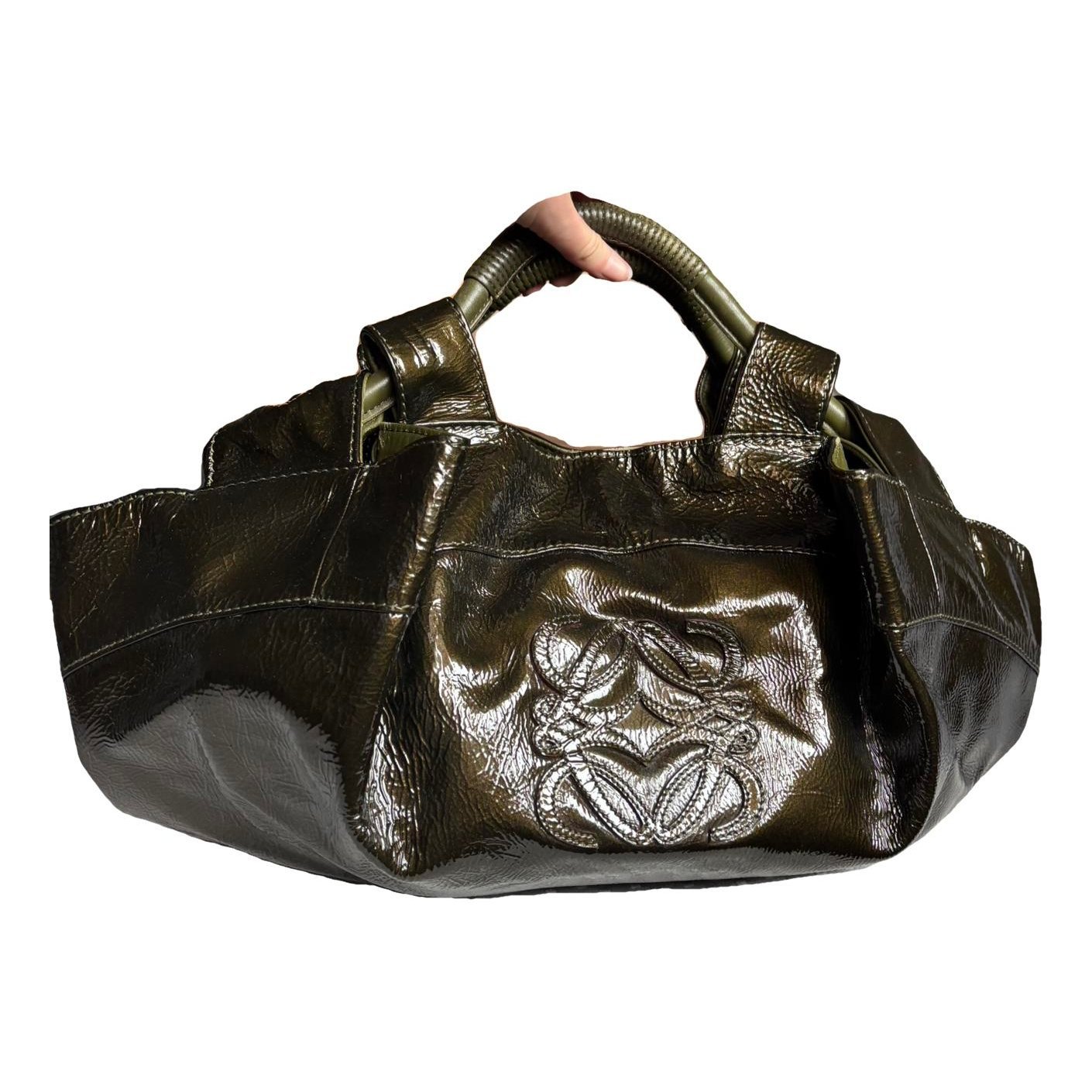 Leather handbag