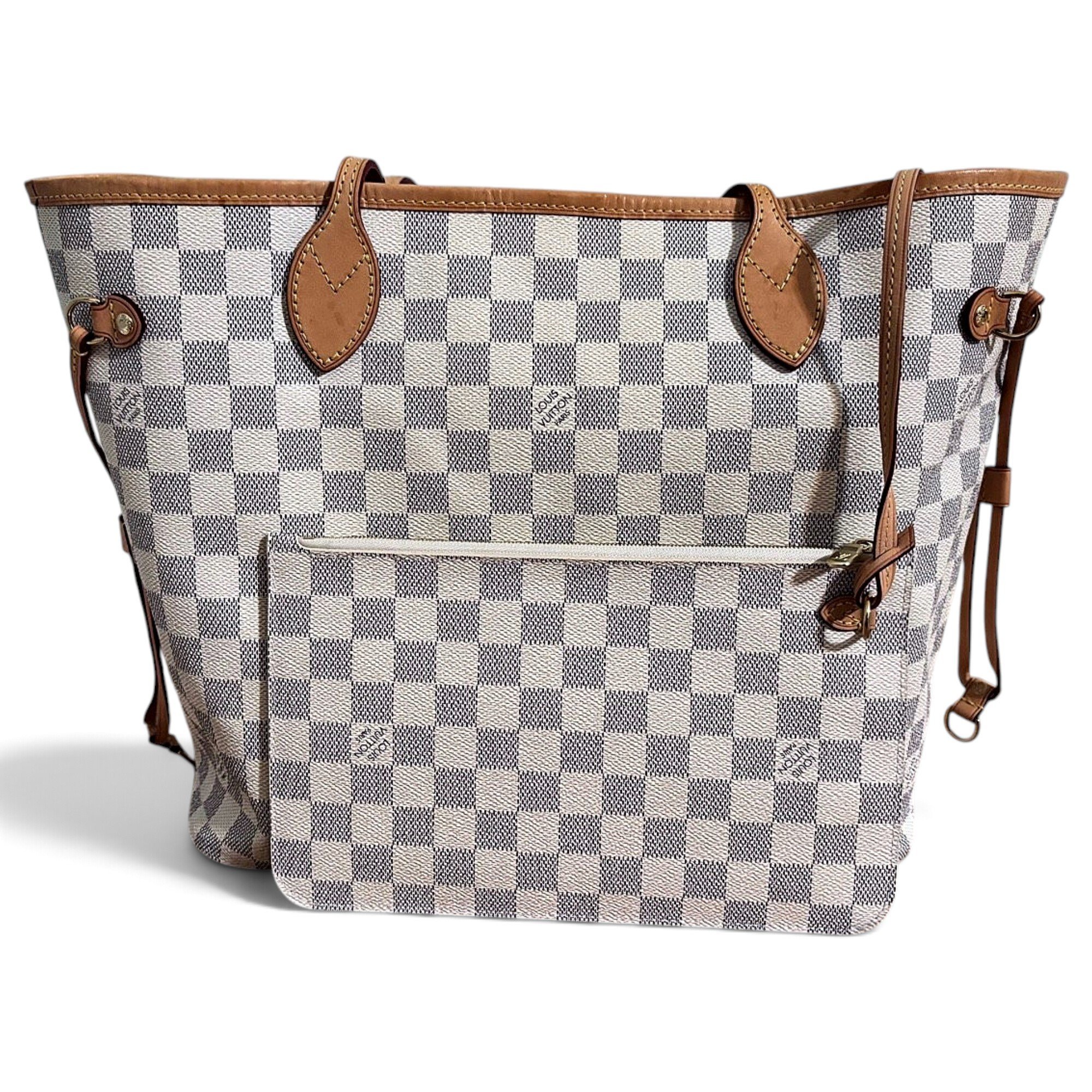 Neverfull leather tote