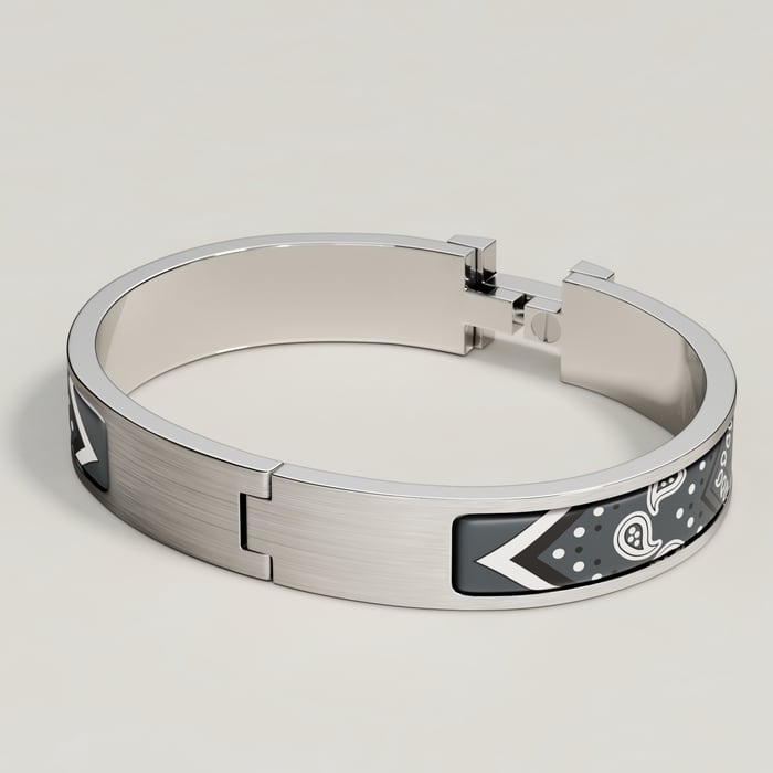 Grand Classique Clic Hh Bandana Bracelet