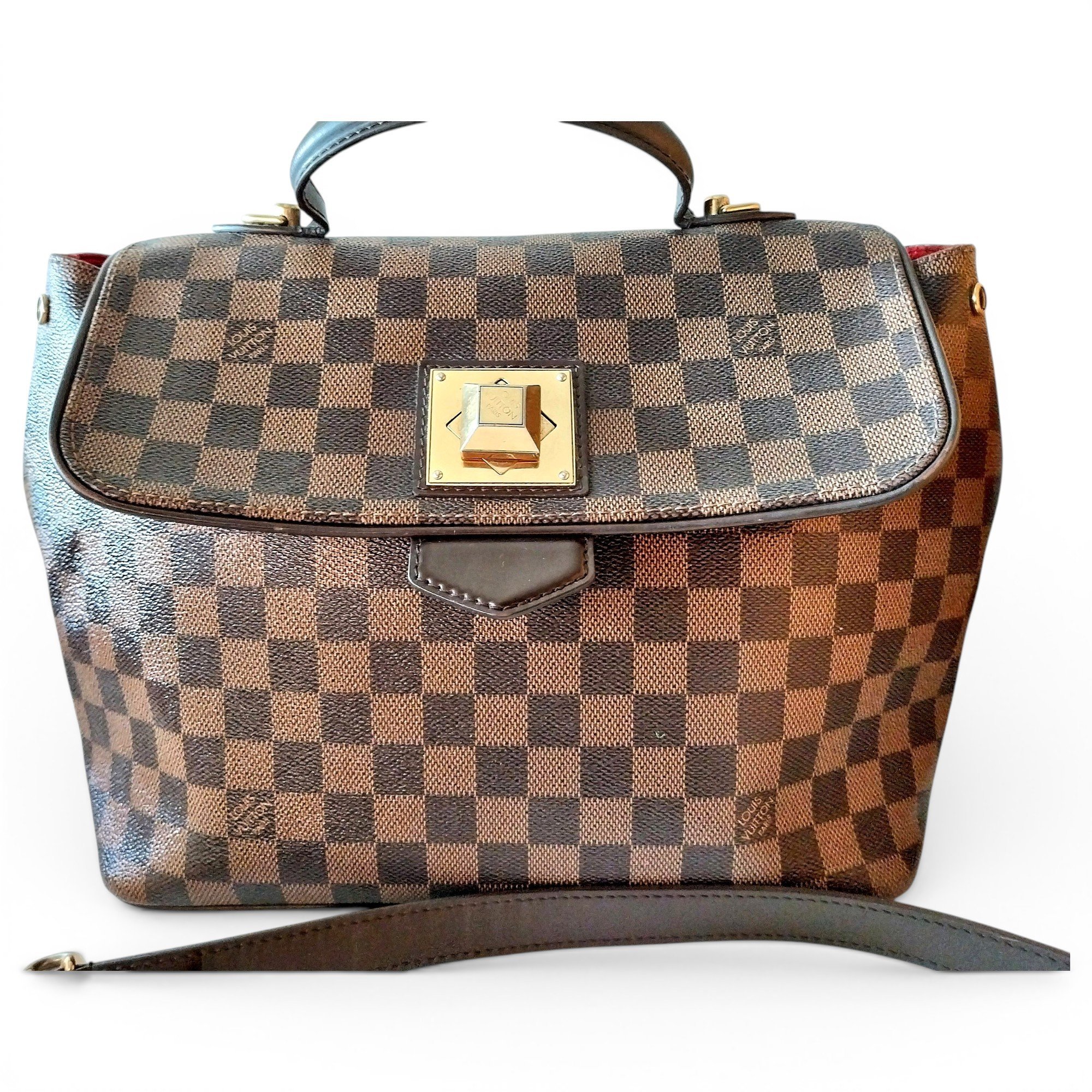 Louis Vuitton Bergamo cloth handbag