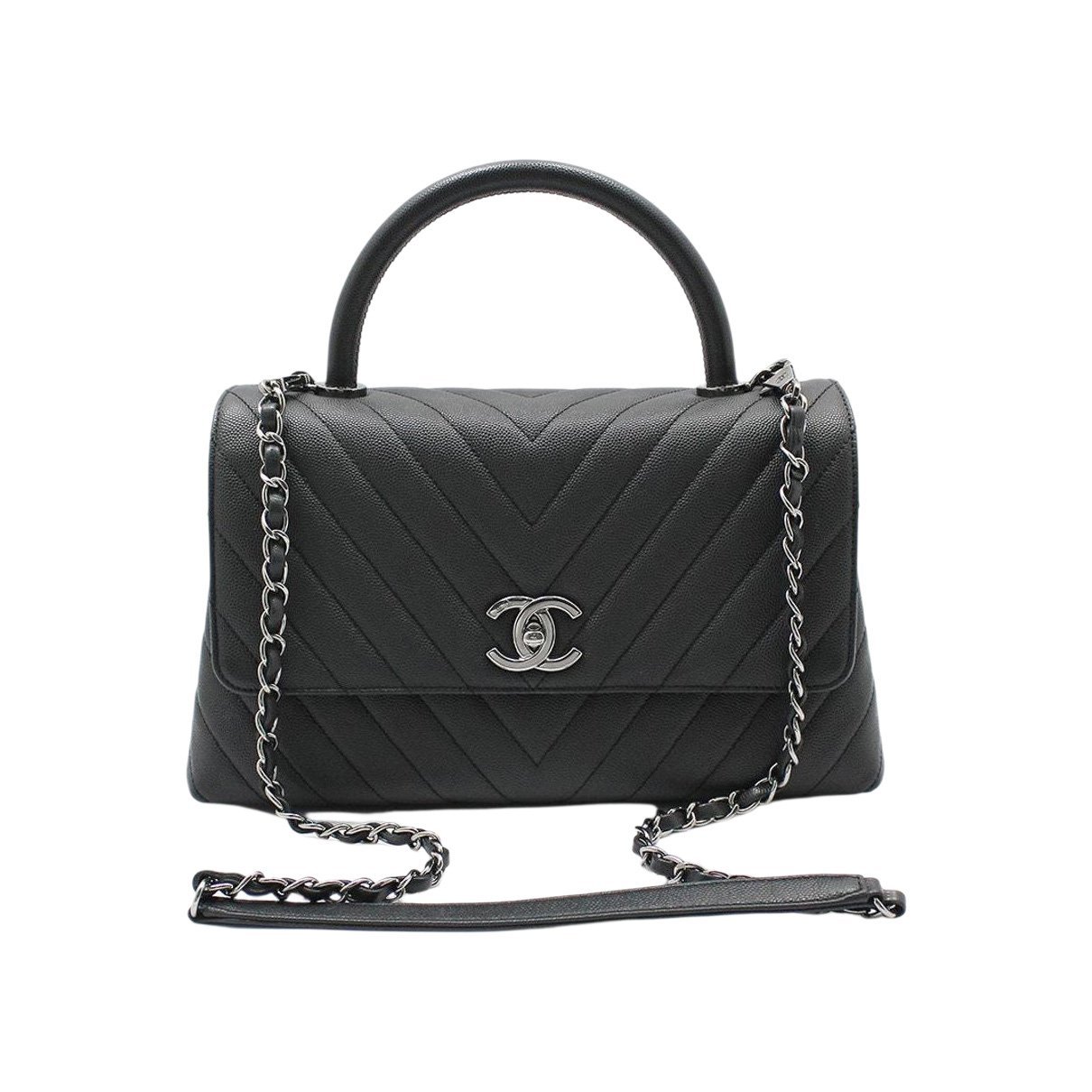 Leather handbag
