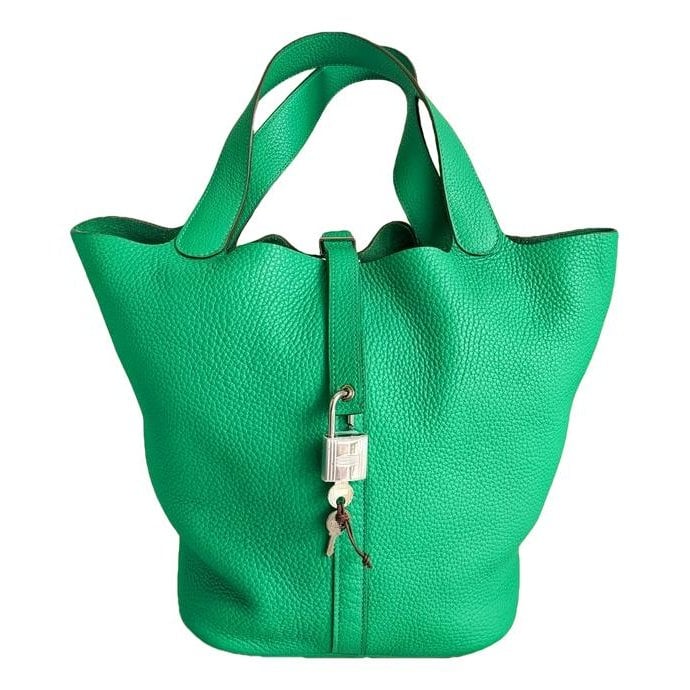 Hermes Picotin 26 Handbag Clemence Leather 2012