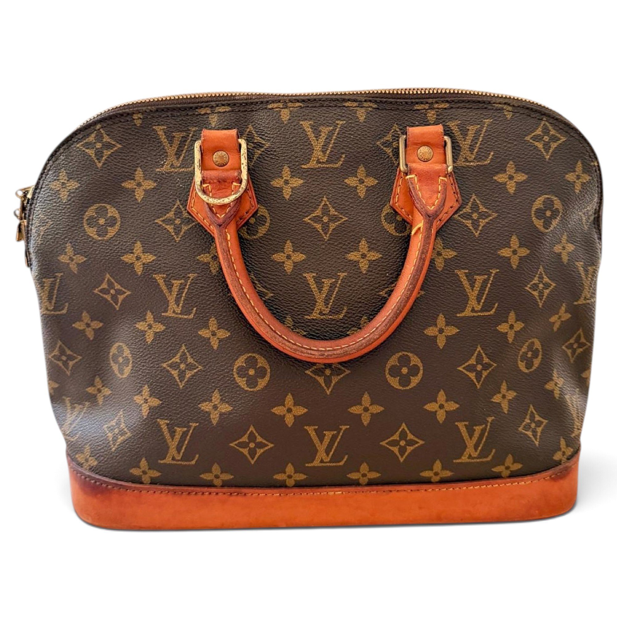 Alma leather handbag