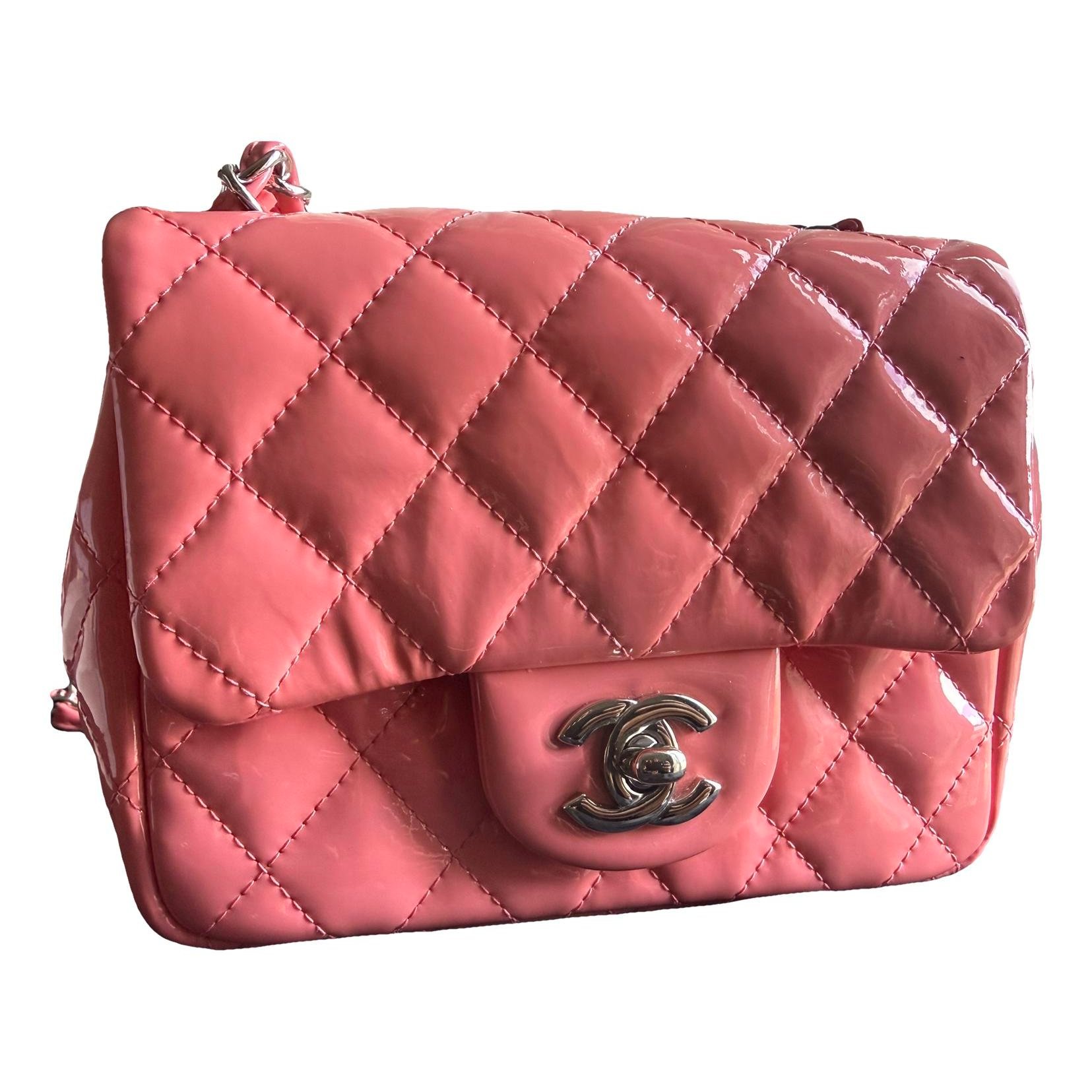 Timeless/Classique patent leather mini bag