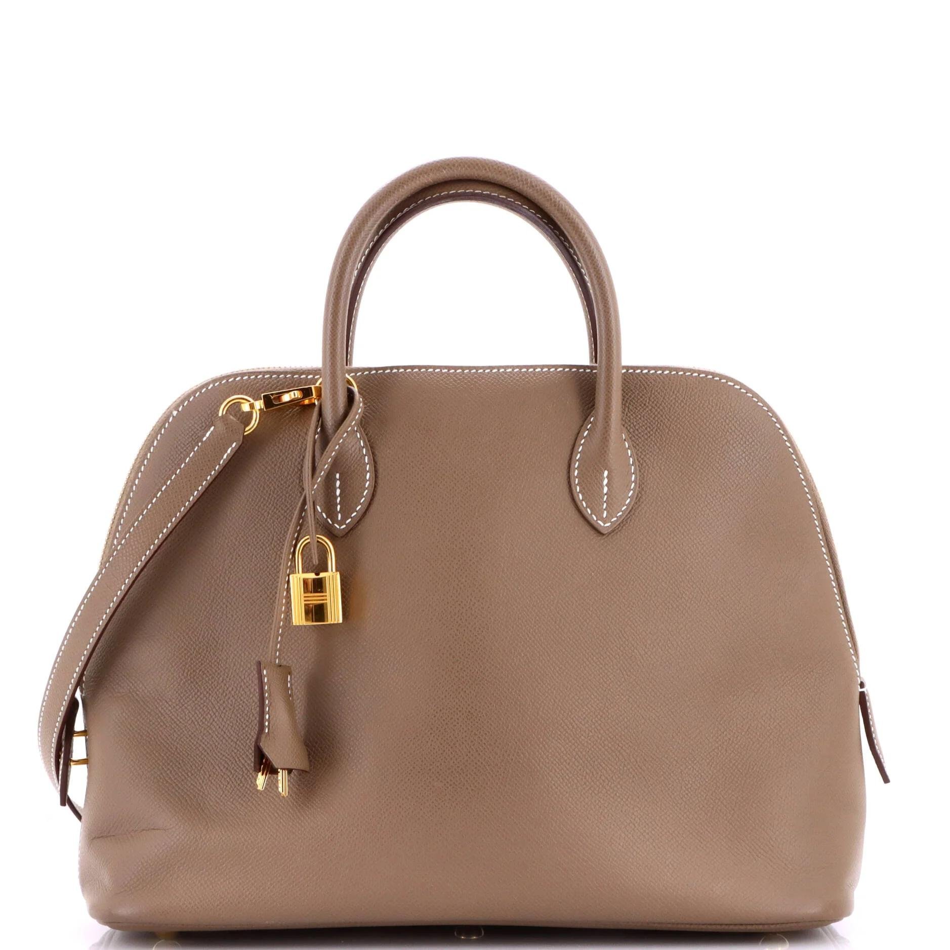 Bolide 1923 leather handbag
