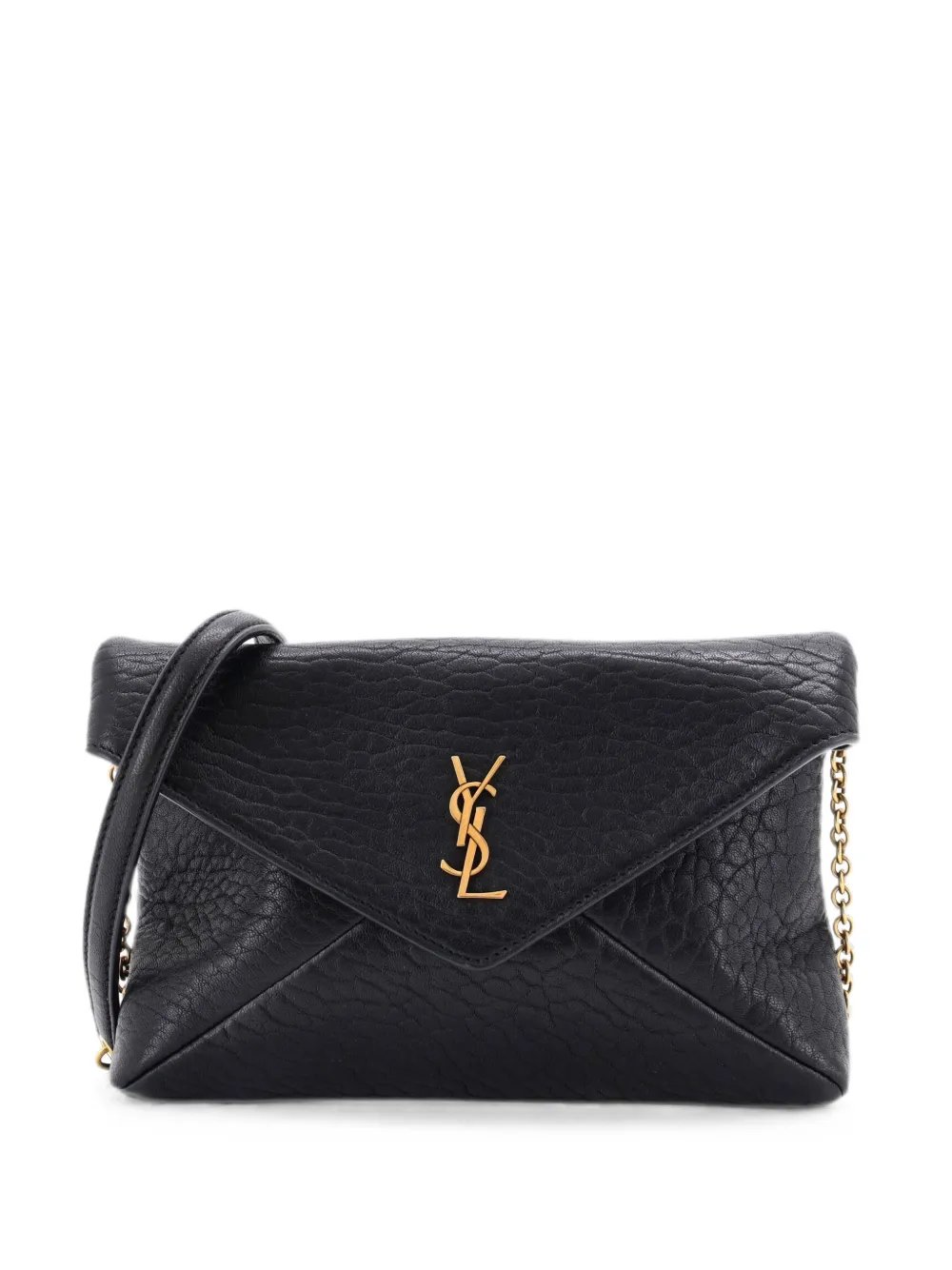 Cassandra Pouch on Chain Leather Small crossbody bag