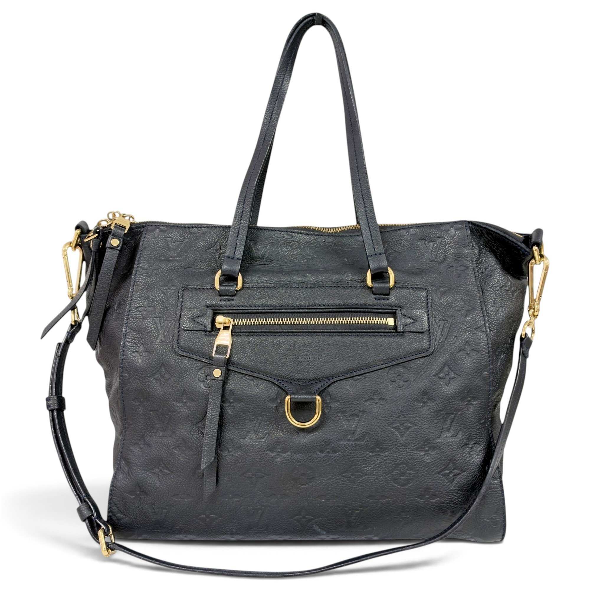 Lumineuse leather handbag