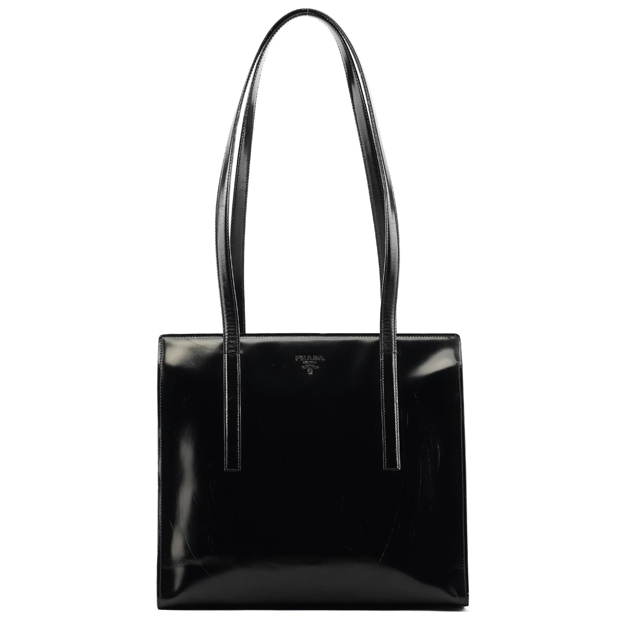 Re-Edition 1995 patent leather tote