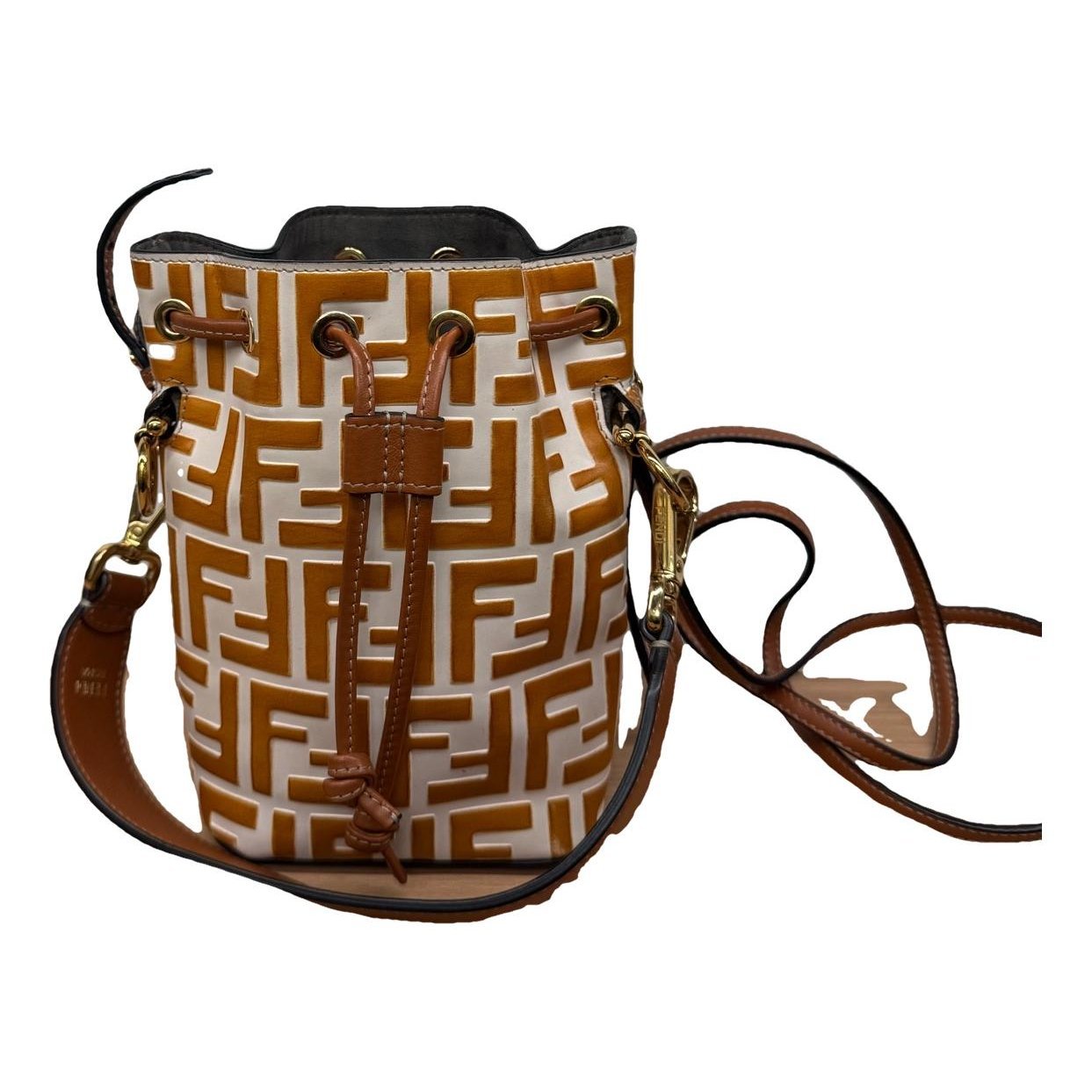 Mon Trésor leather handbag