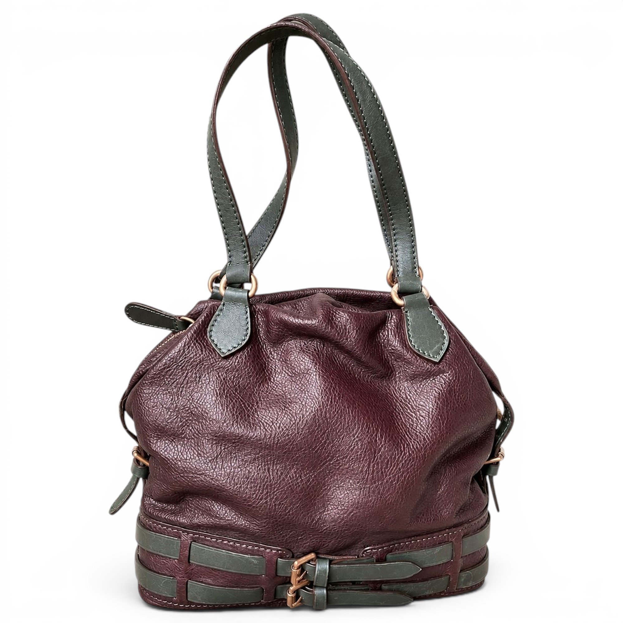 Leather handbag