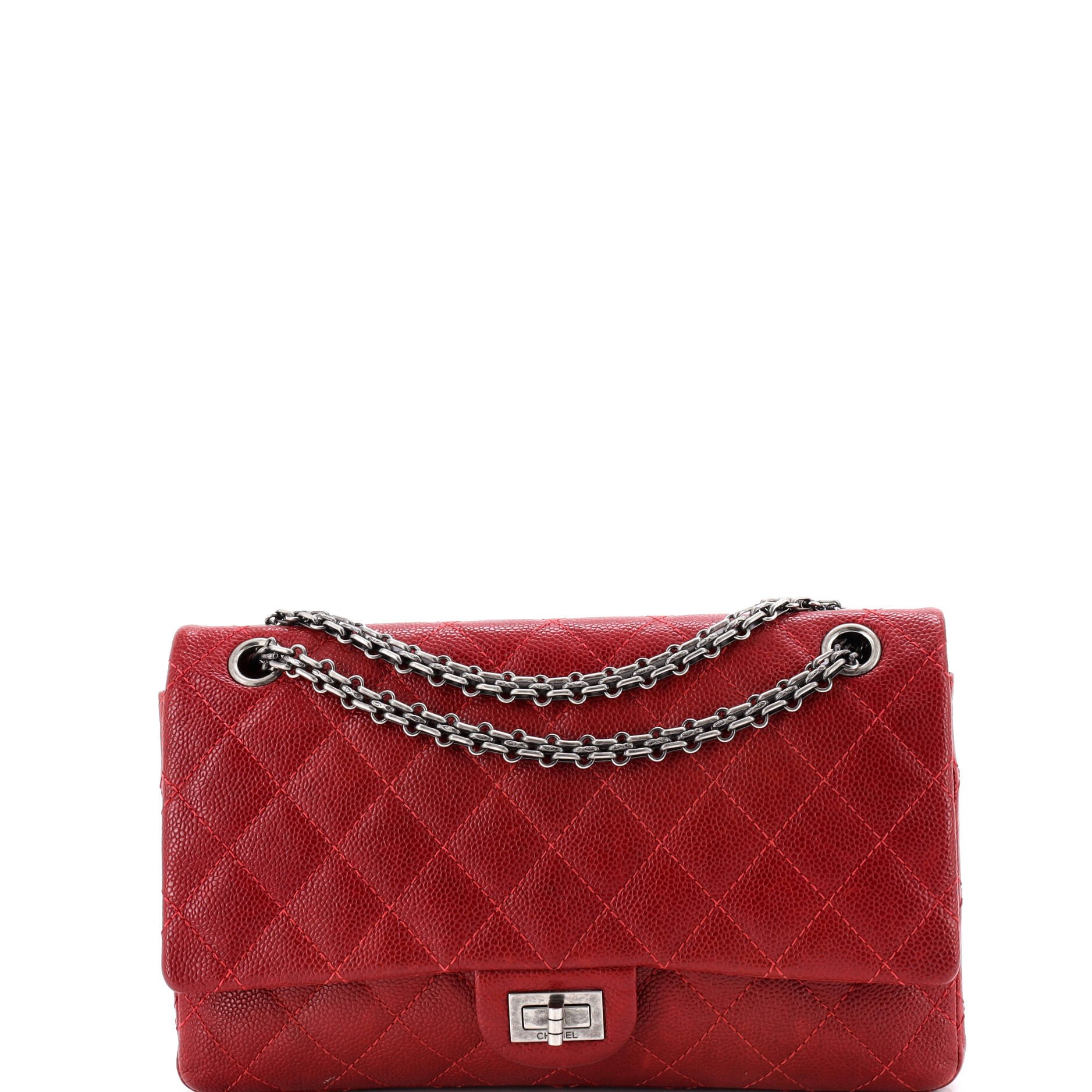 Chanel Reissue 2.55 Flap Bag Quilted Caviar 226