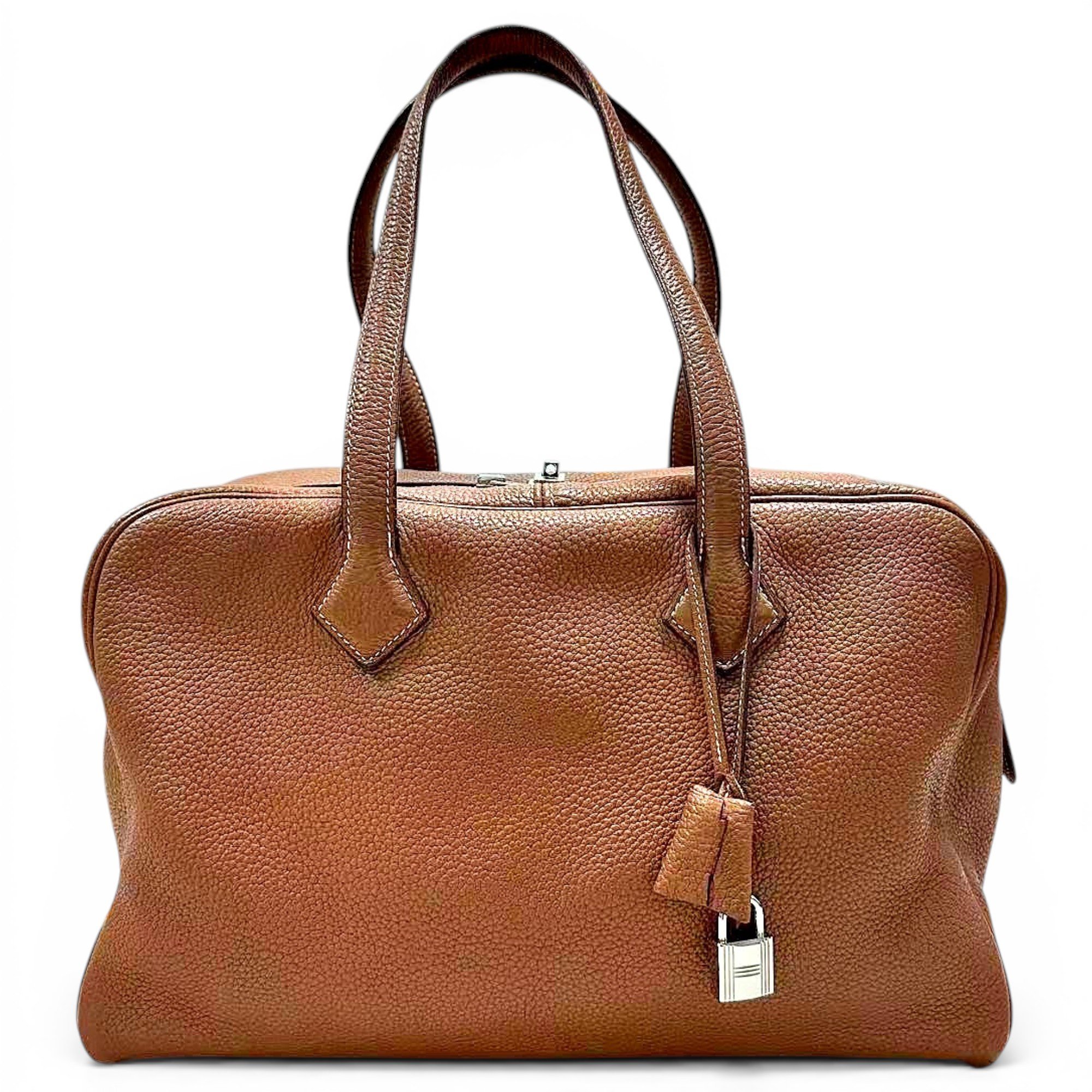 Victoria leather handbag