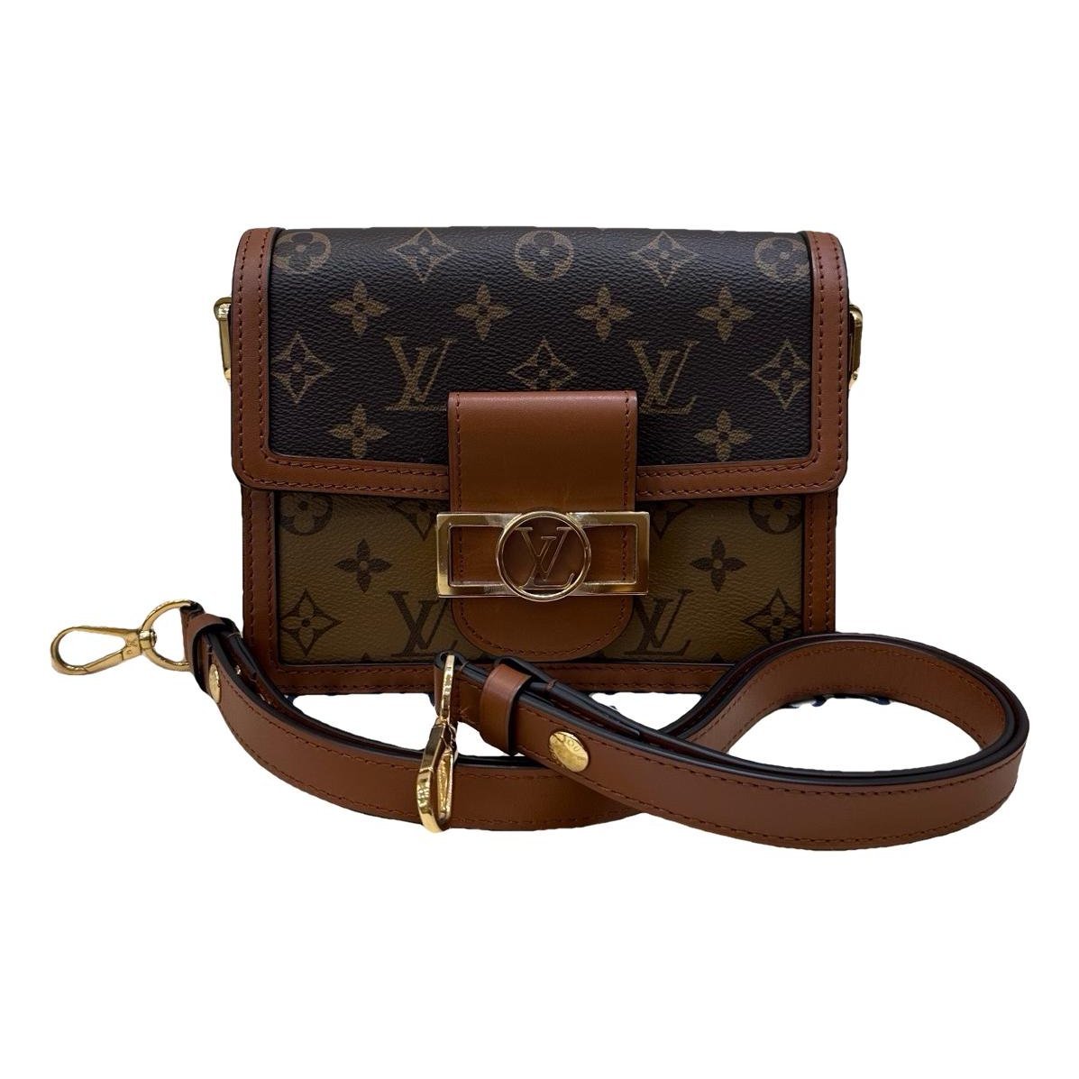 Louis Vuitton Dauphine leather handbag