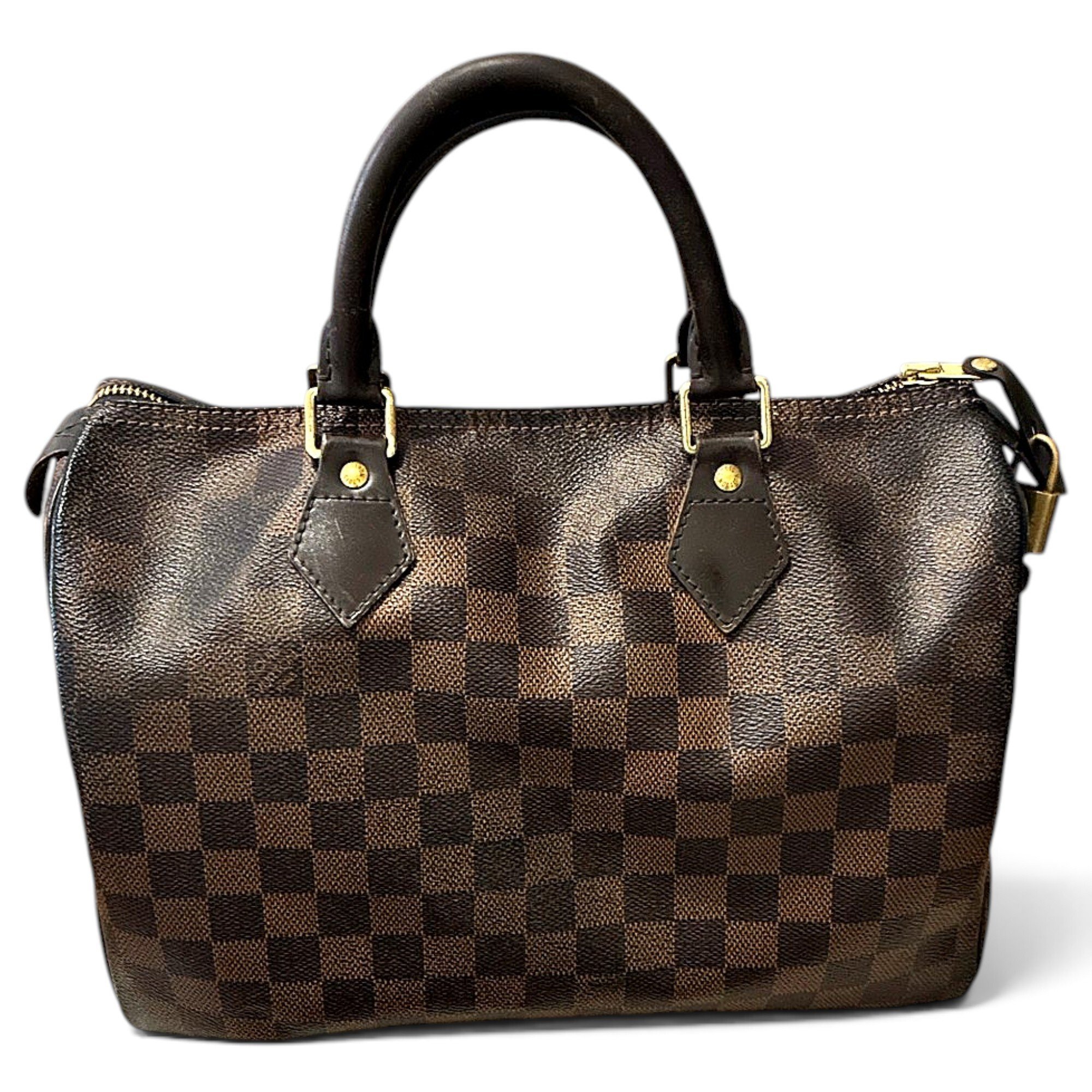 Speedy leather handbag