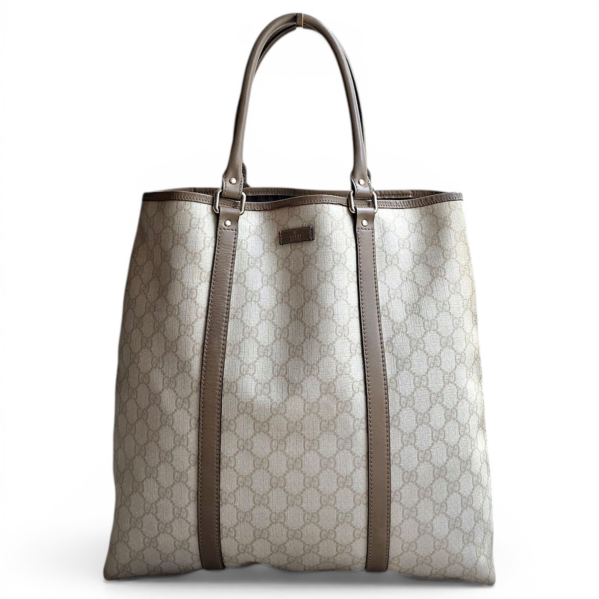 Vegan leather tote