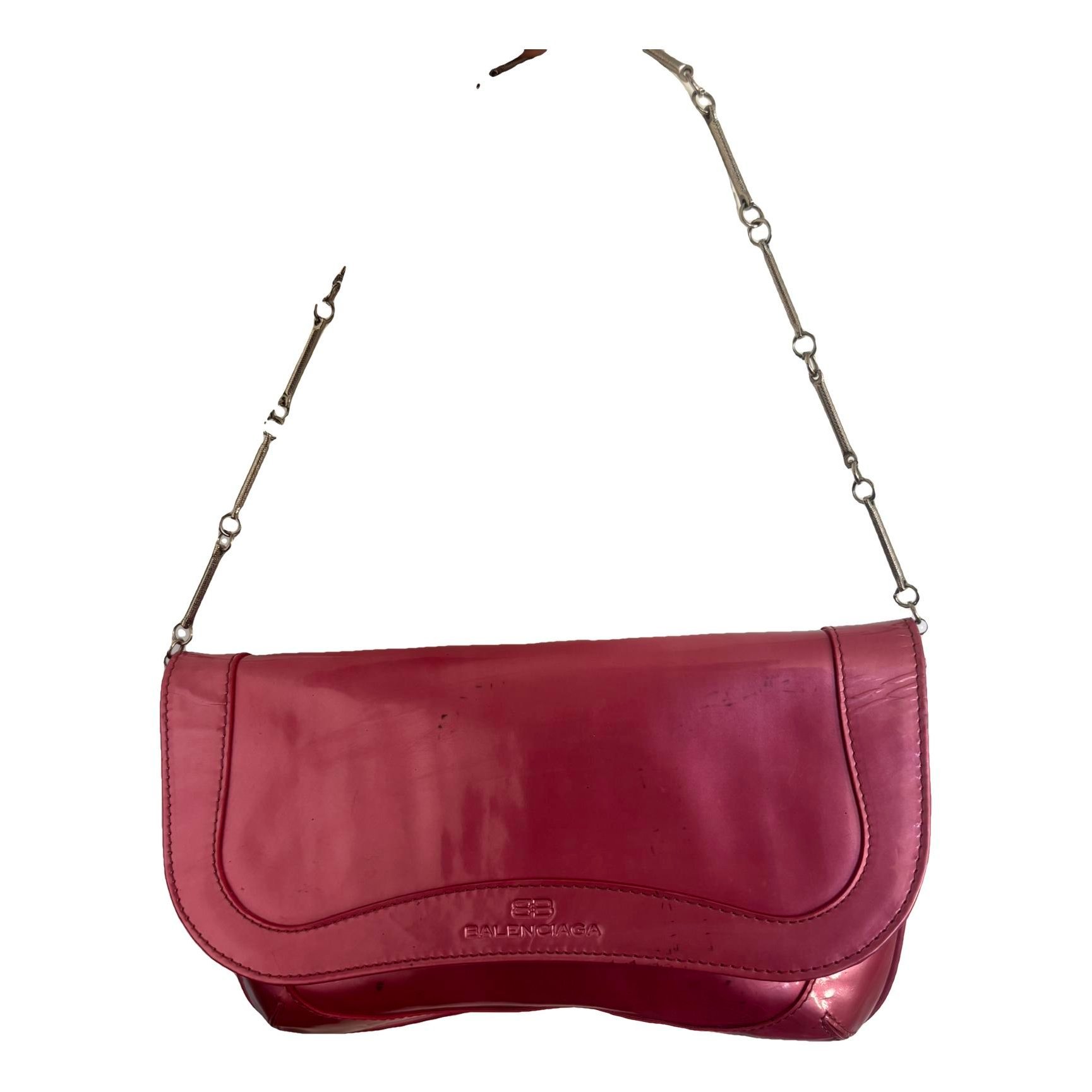 Patent leather handbag
