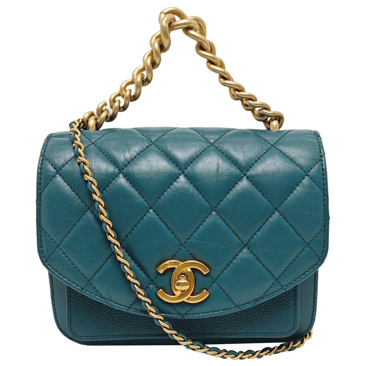 Leather handbag