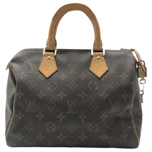 Speedy leather handbag