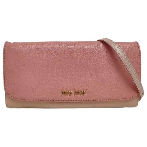 Leather crossbody bag
