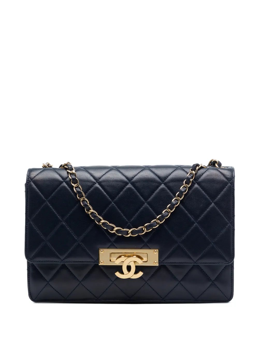 2013-2014 Quilted Lambskin Golden Class Flap shoulder bag
