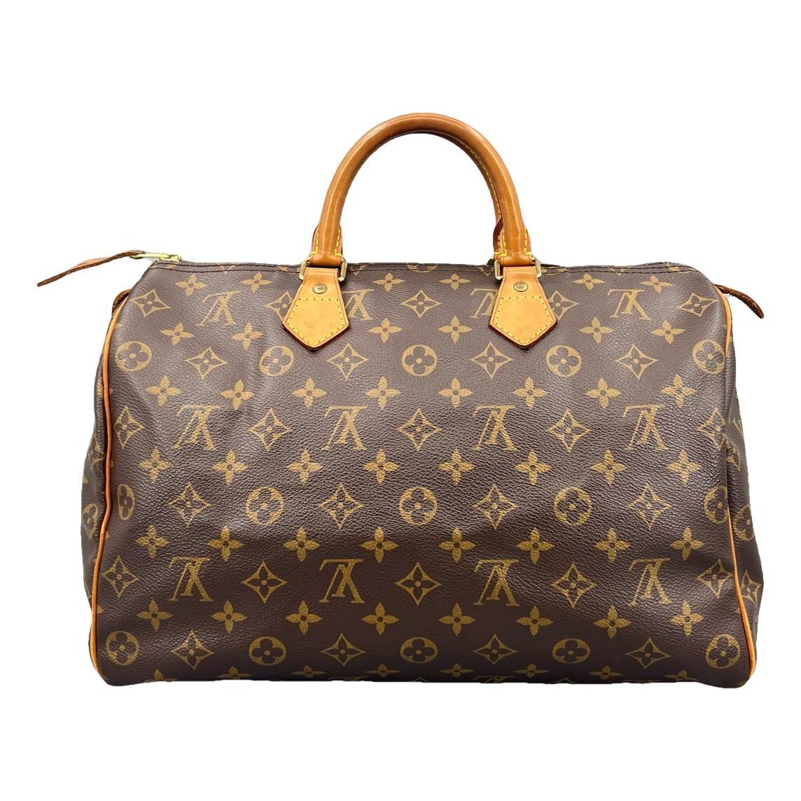 Speedy leather handbag