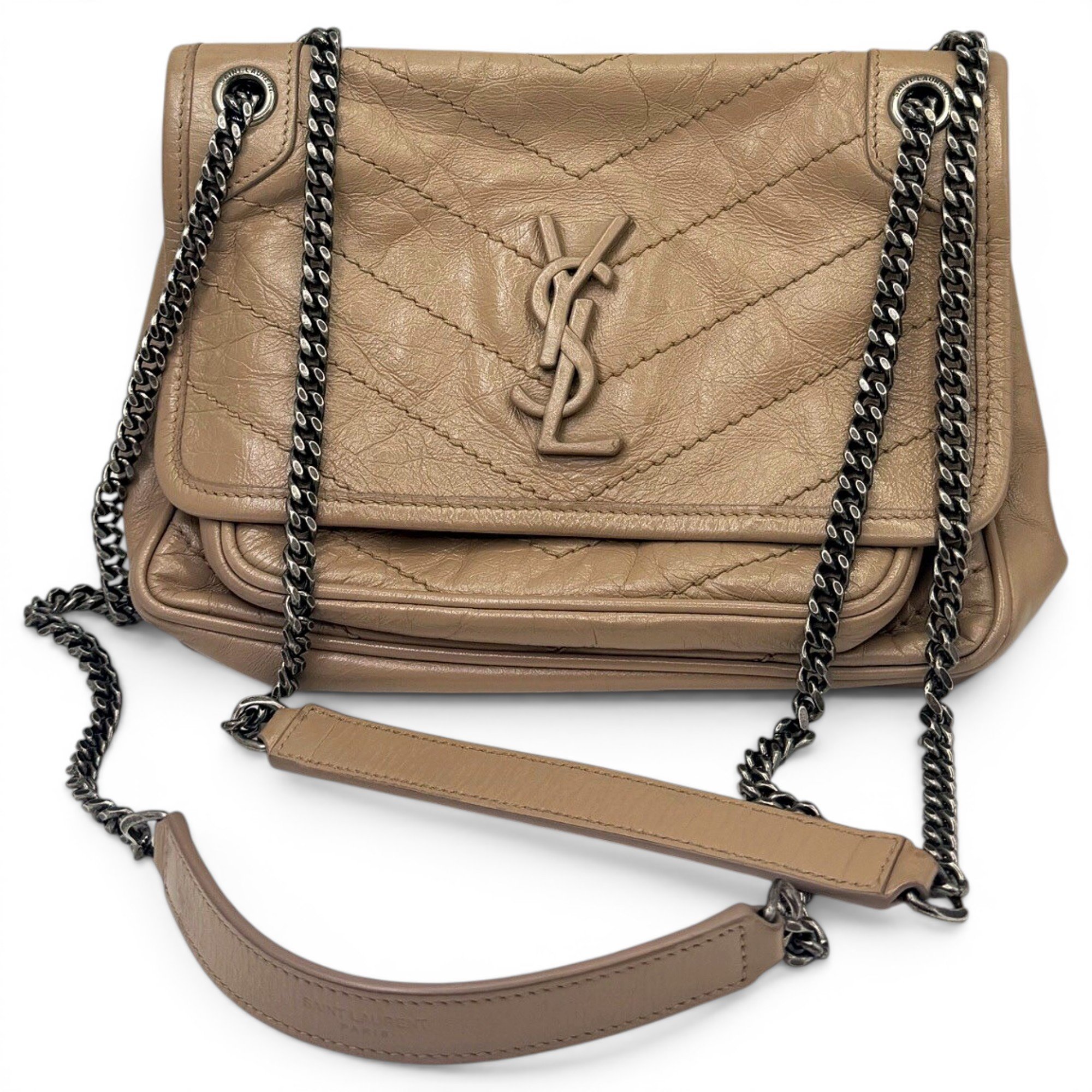 Mini Niki leather handbag