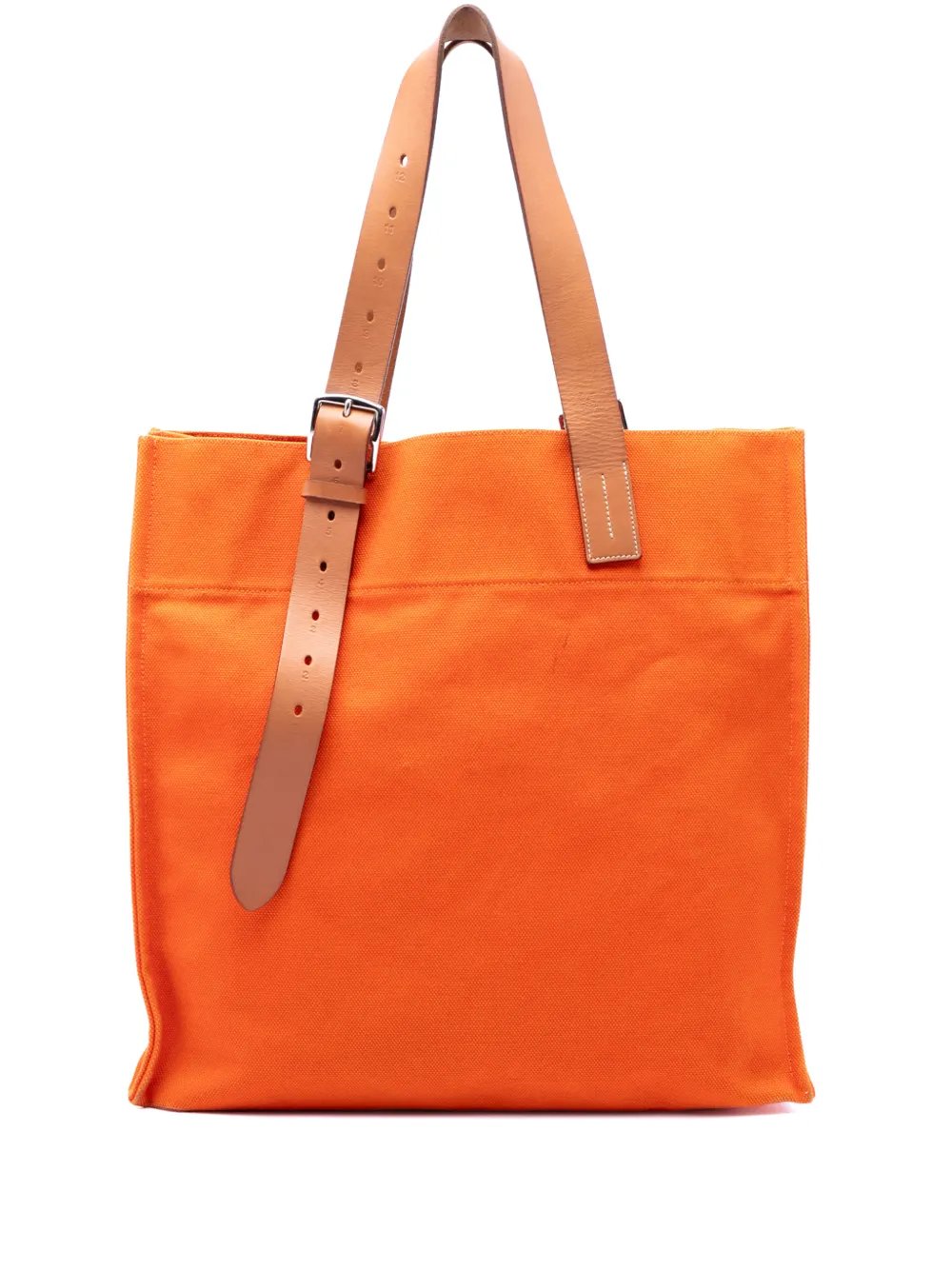 Hermes 2011 Toile Etriviere Shopping tote bag